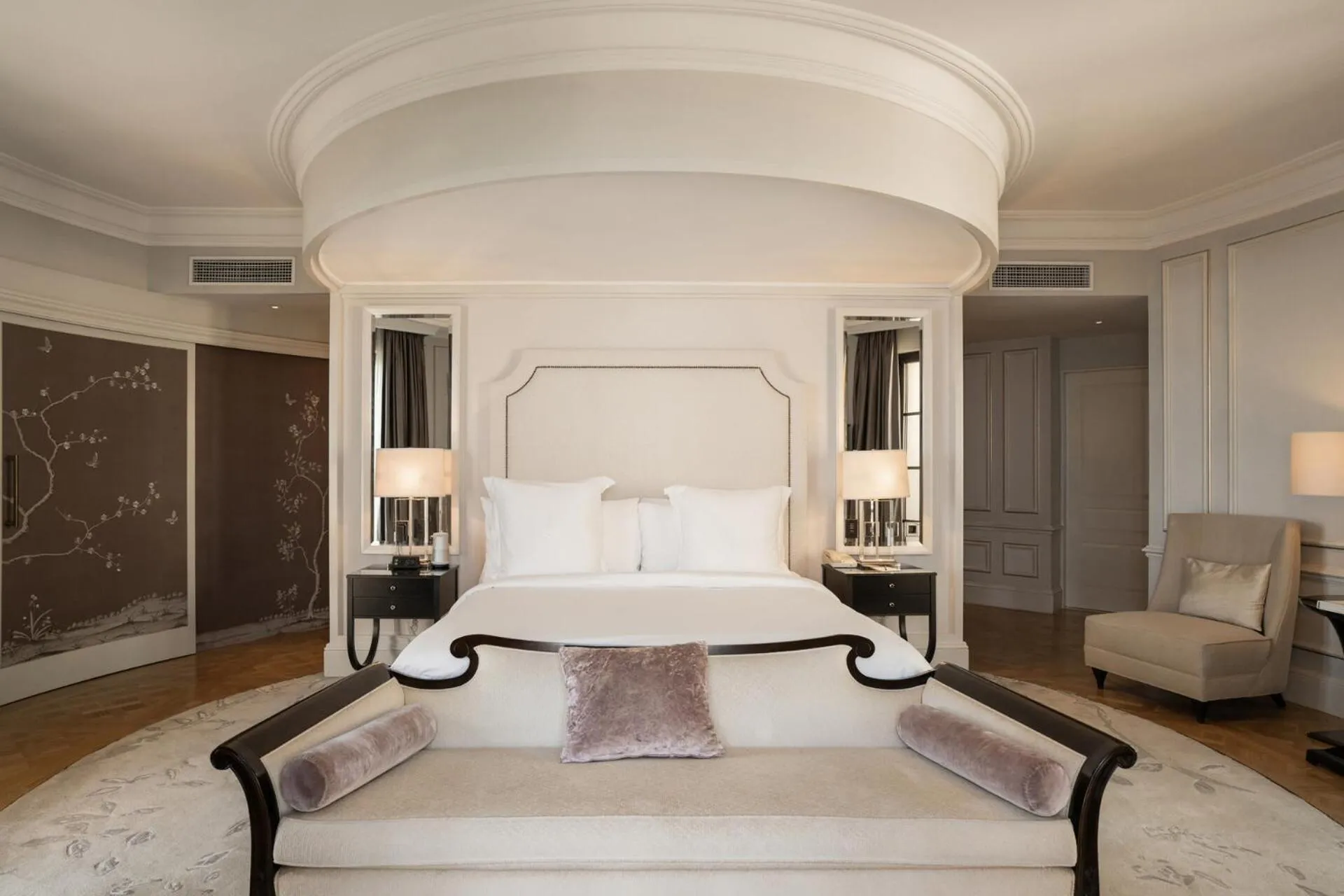 Bed in Four Seasons Hotel Baku