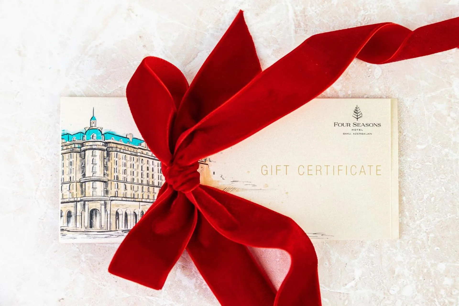 Certificate/Award in Four Seasons Hotel Baku