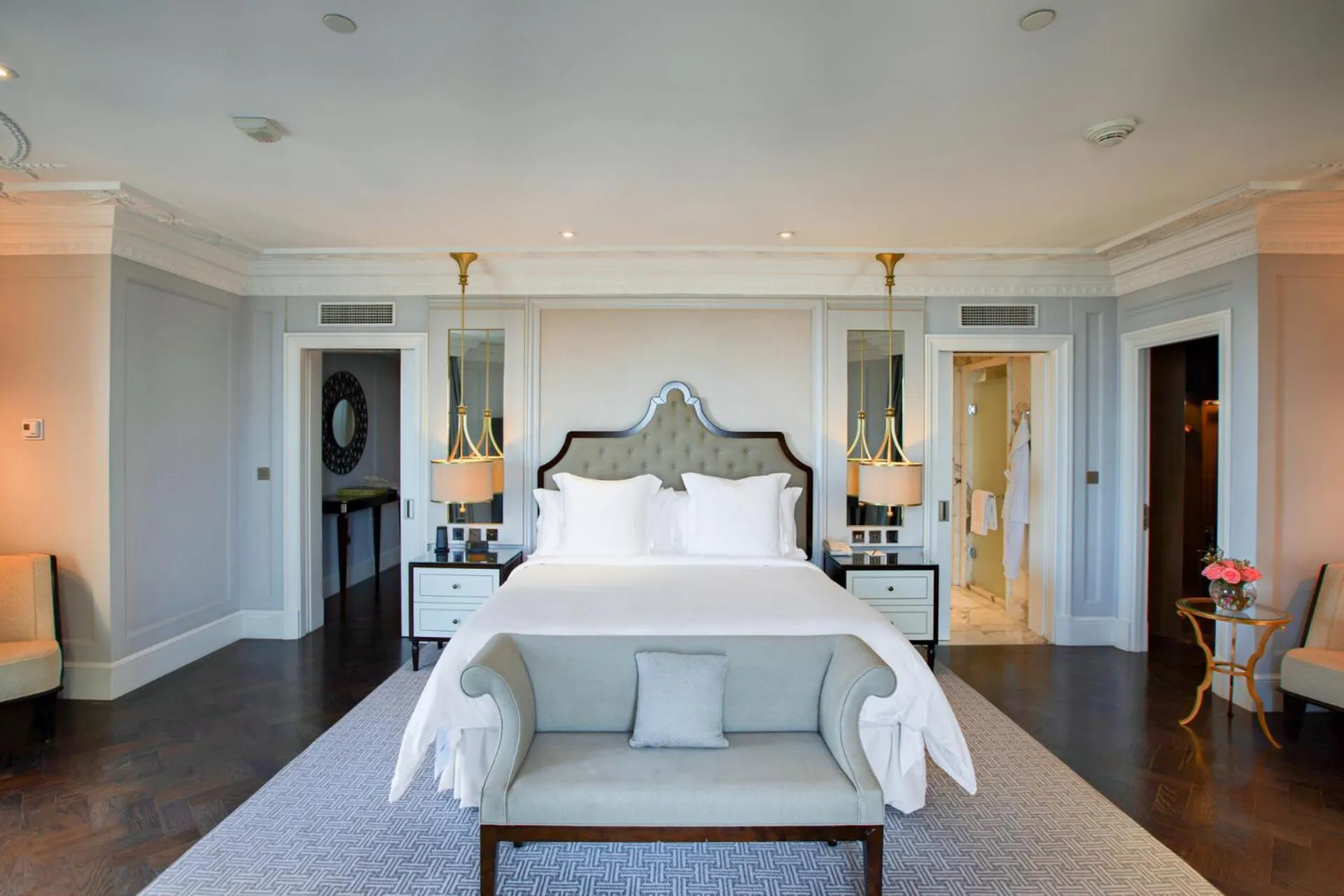 Bed in Four Seasons Hotel Baku