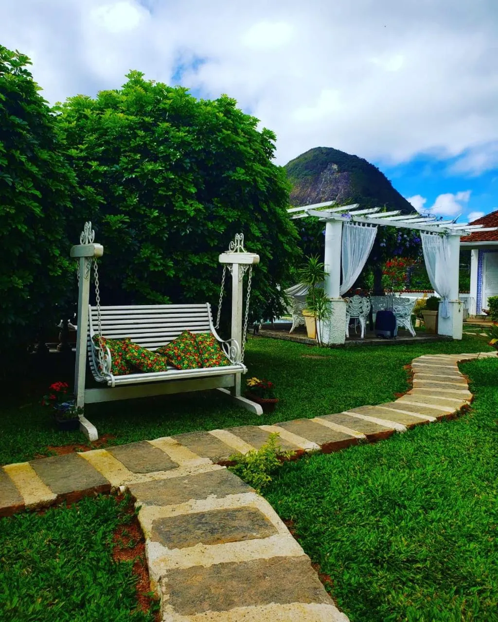 Garden in Pousada do Lago