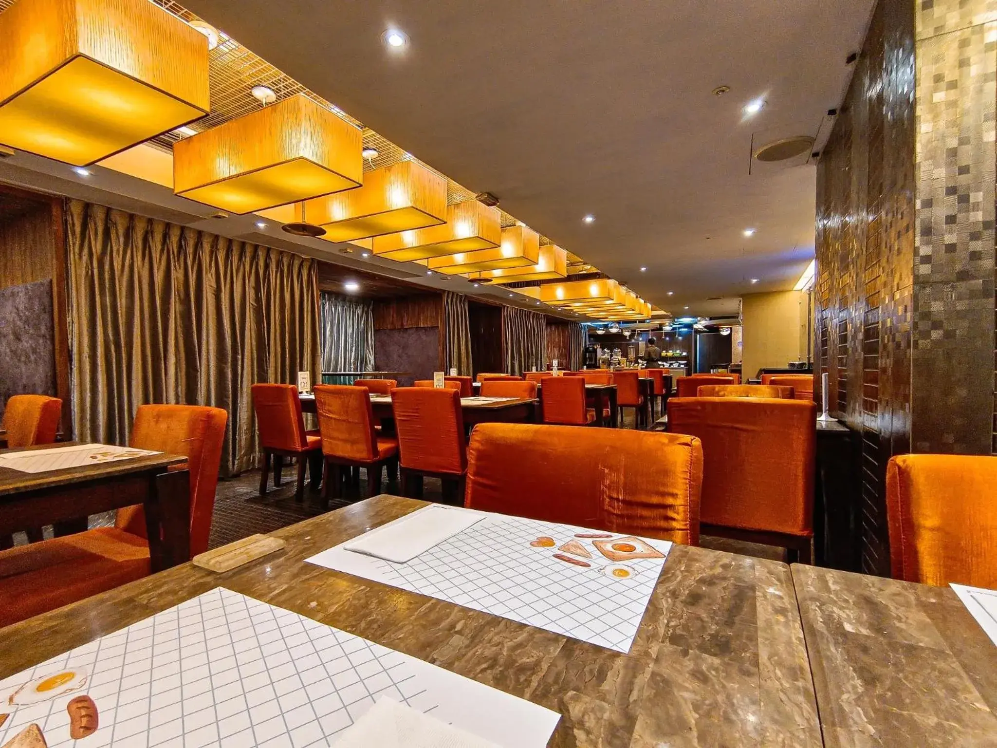 Buffet breakfast in In One City Inn Buffet breakfast in In One City Inn