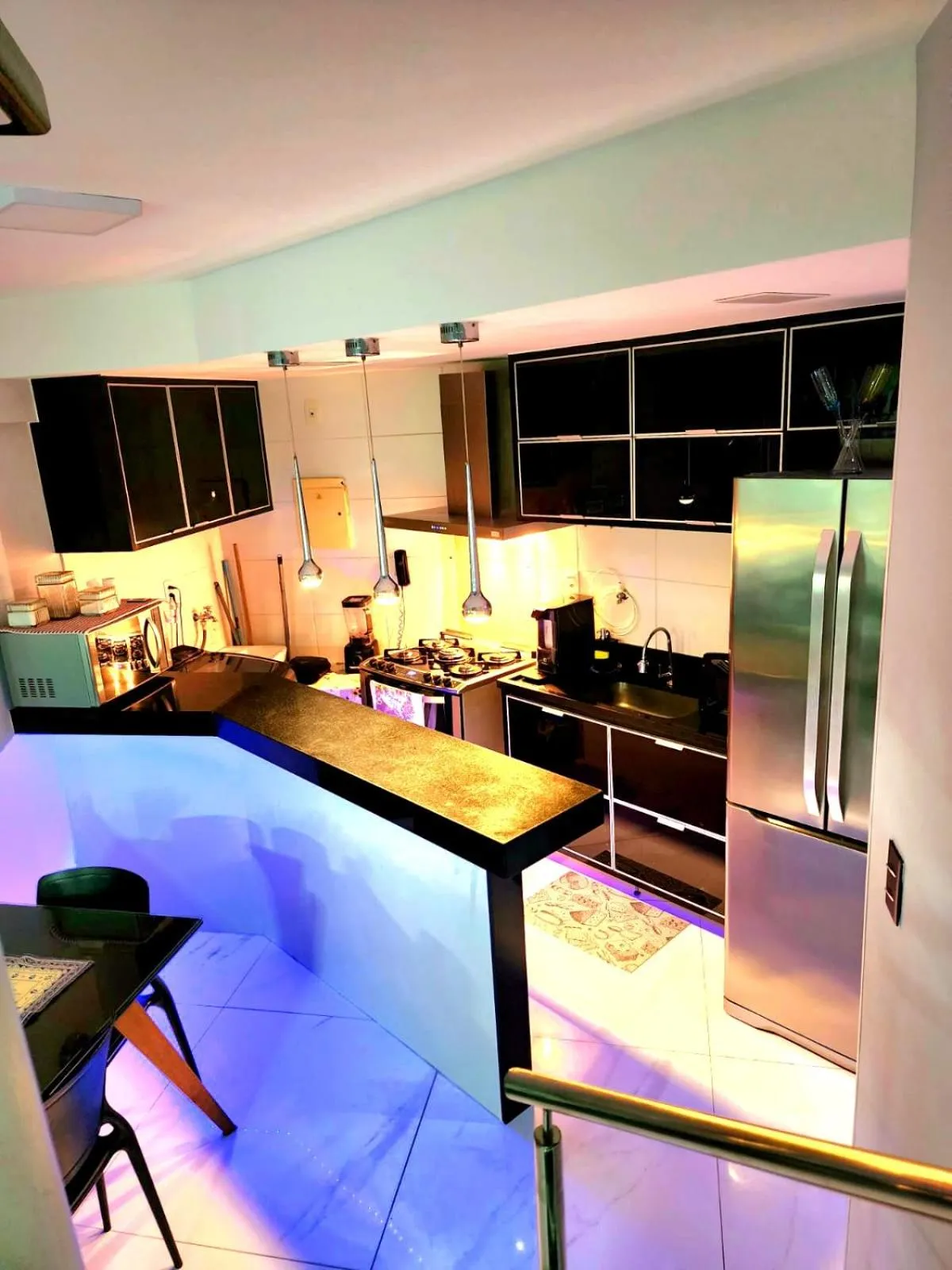 Kitchen or kitchenette in Cobertura em Ondina