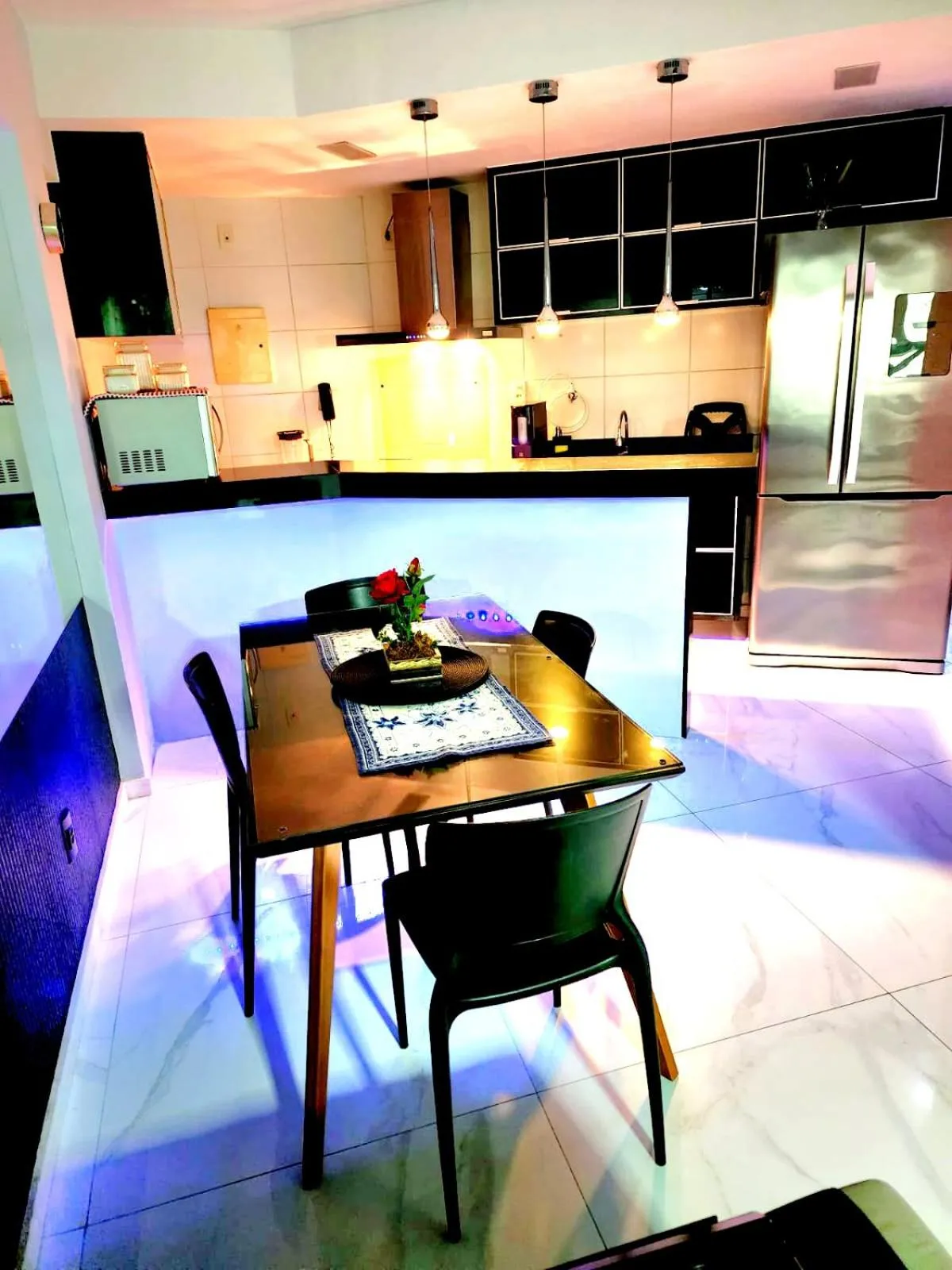 Dining area in Cobertura em Ondina