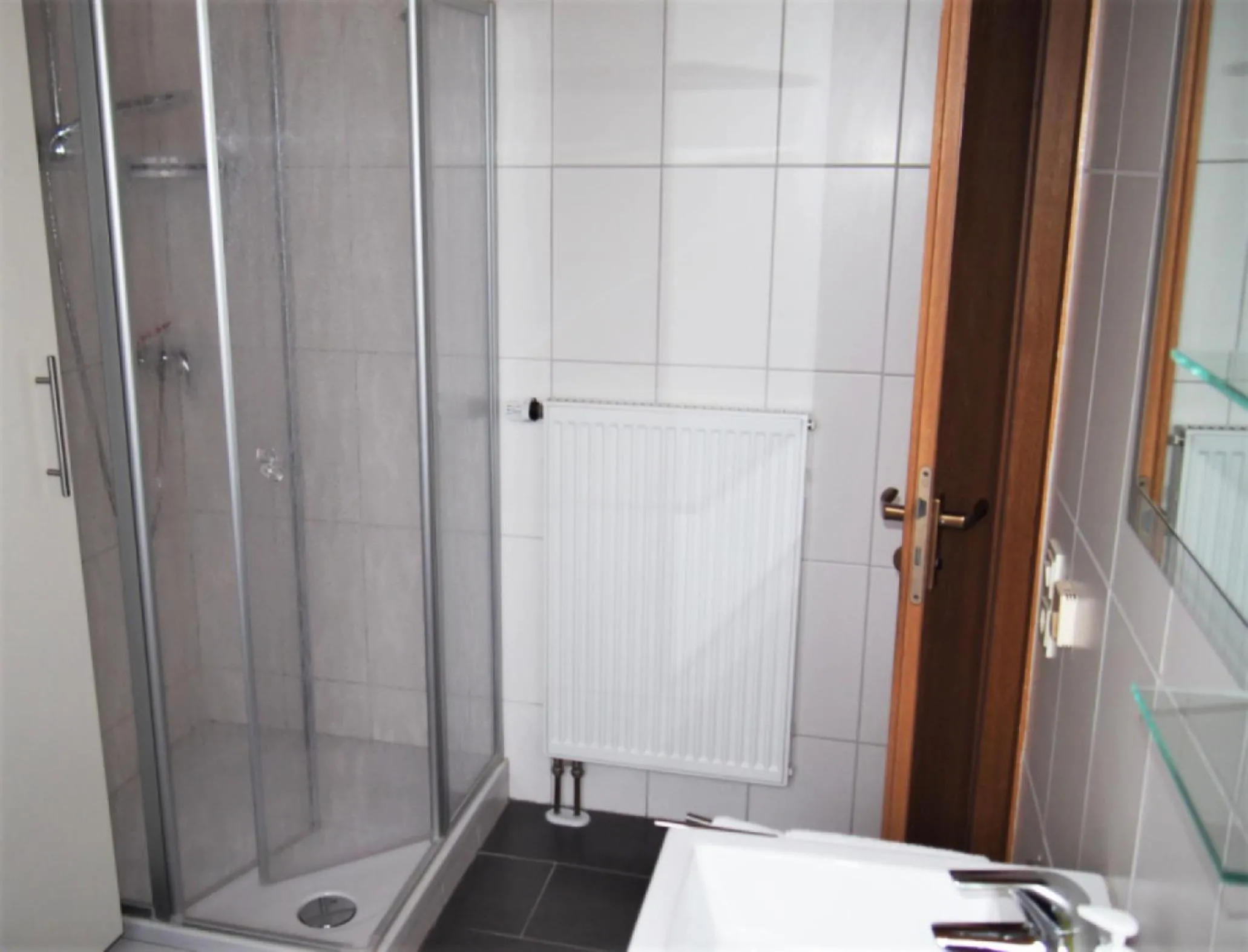 Bathroom in Ferienwohnung Seidenfaden