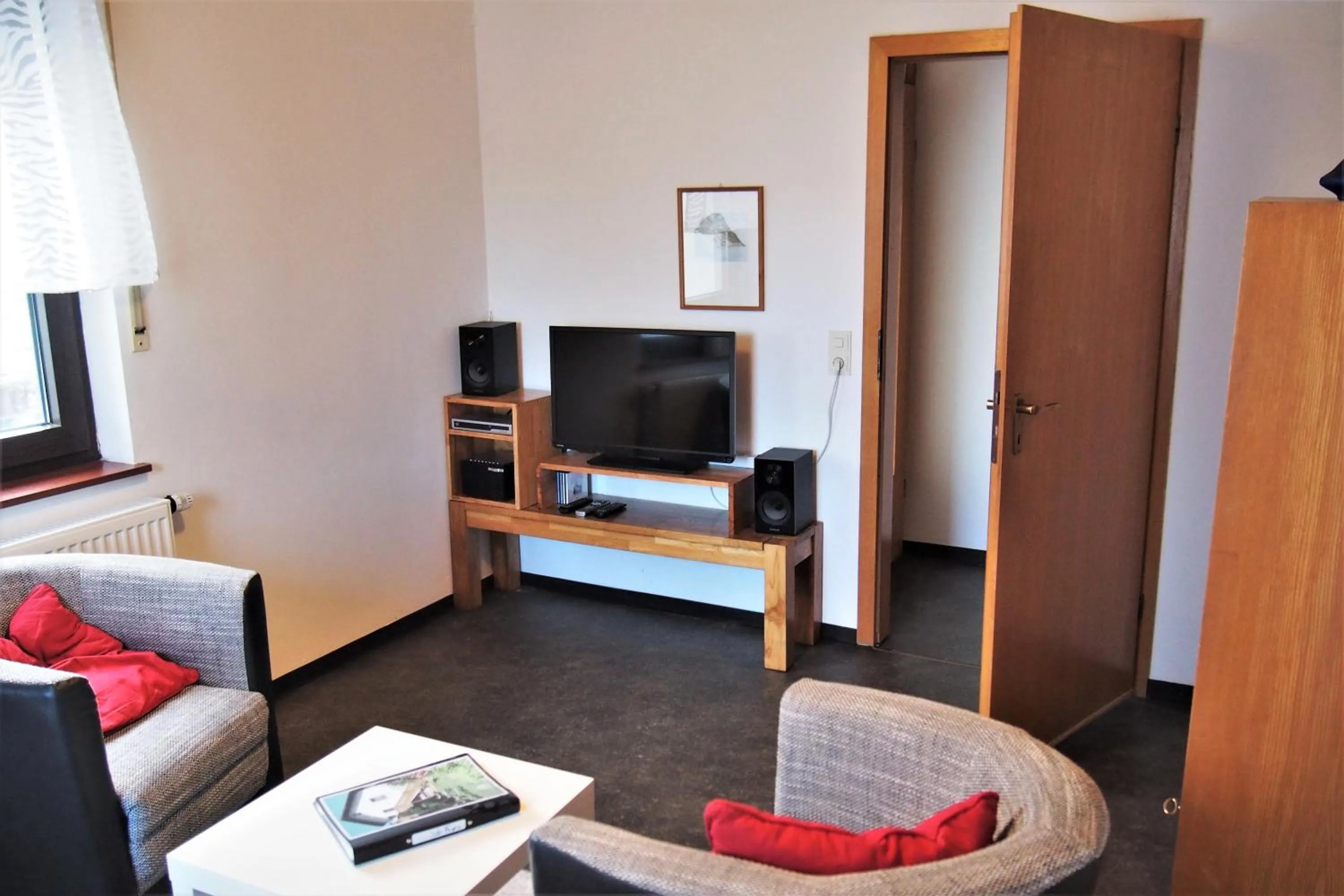 Living room in Ferienwohnung Seidenfaden