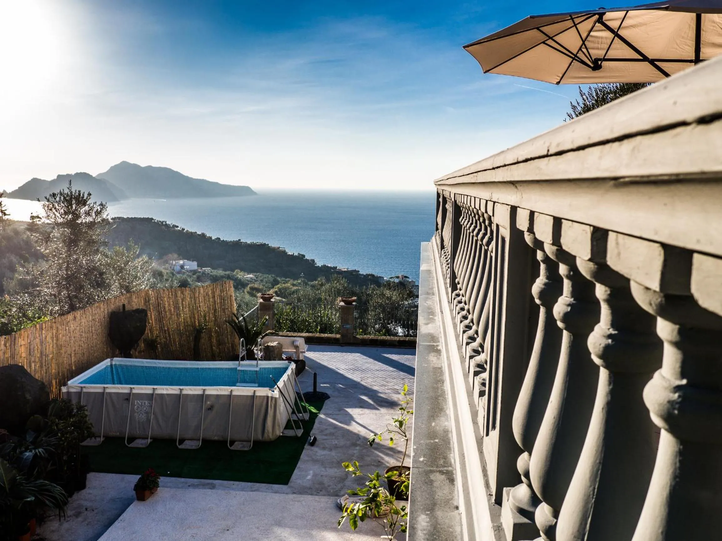 Pool view in Villa Capri Wonderful View