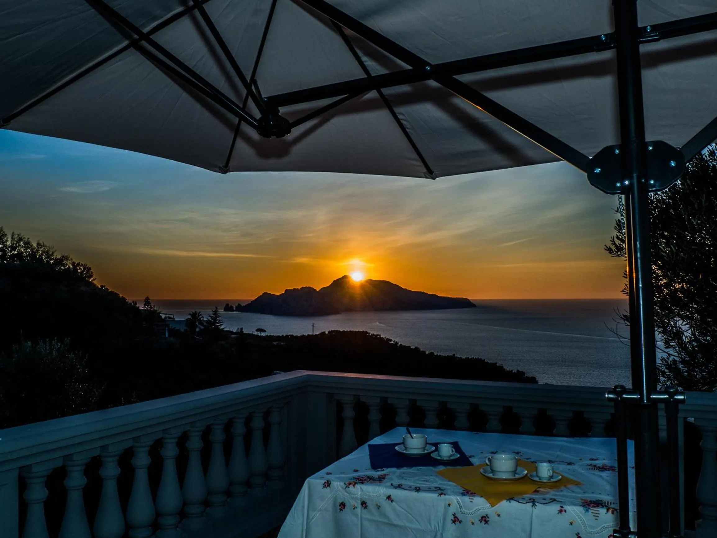 Balcony/Terrace in Villa Capri Wonderful View