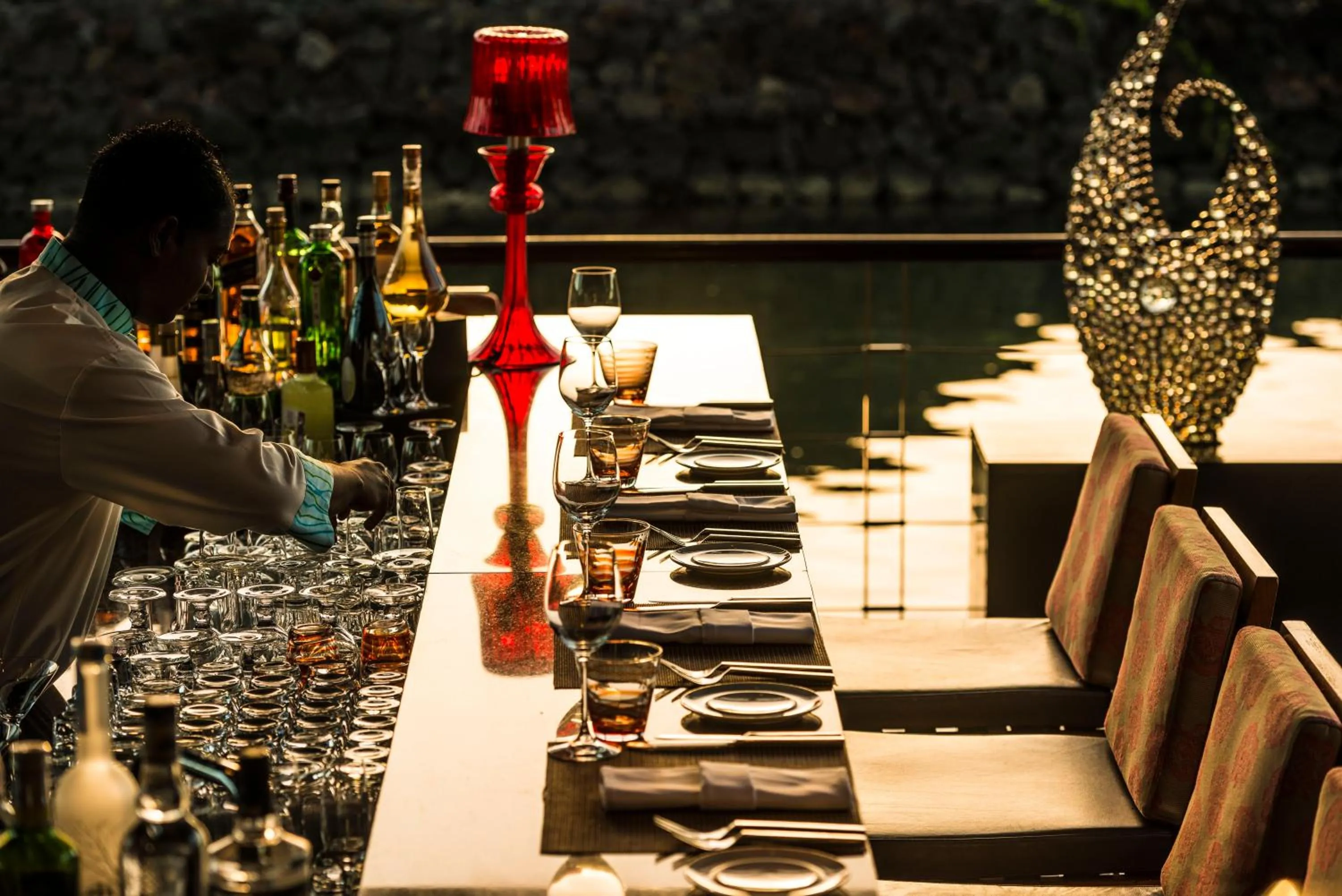 Restaurant/places to eat in Four Seasons Resort Mauritius at Anahita