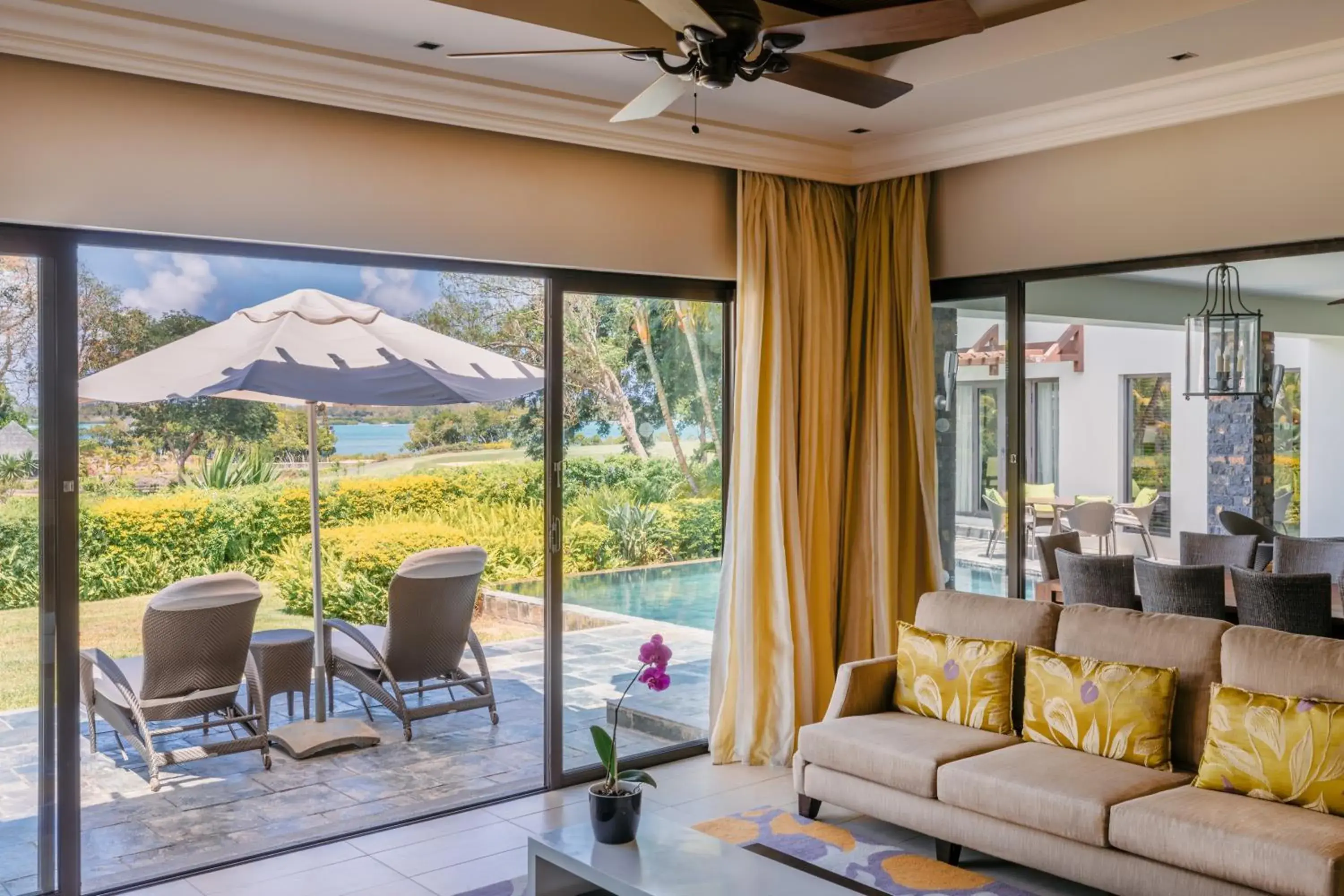 View (from property/room) in Four Seasons Resort Mauritius at Anahita View (from property/room) in Four Seasons Resort Mauritius at Anahita