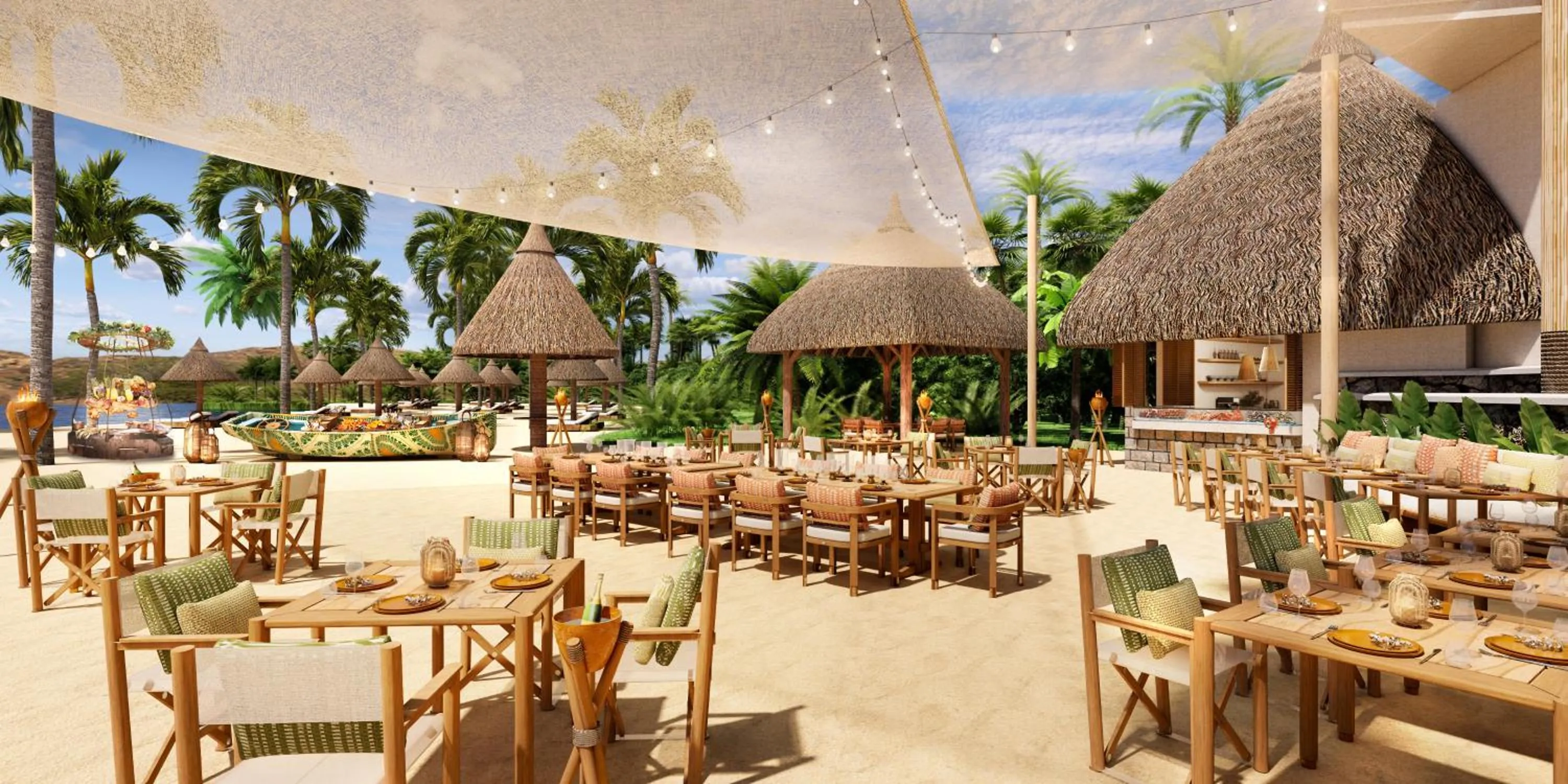 Restaurant/places to eat in Four Seasons Resort Mauritius at Anahita