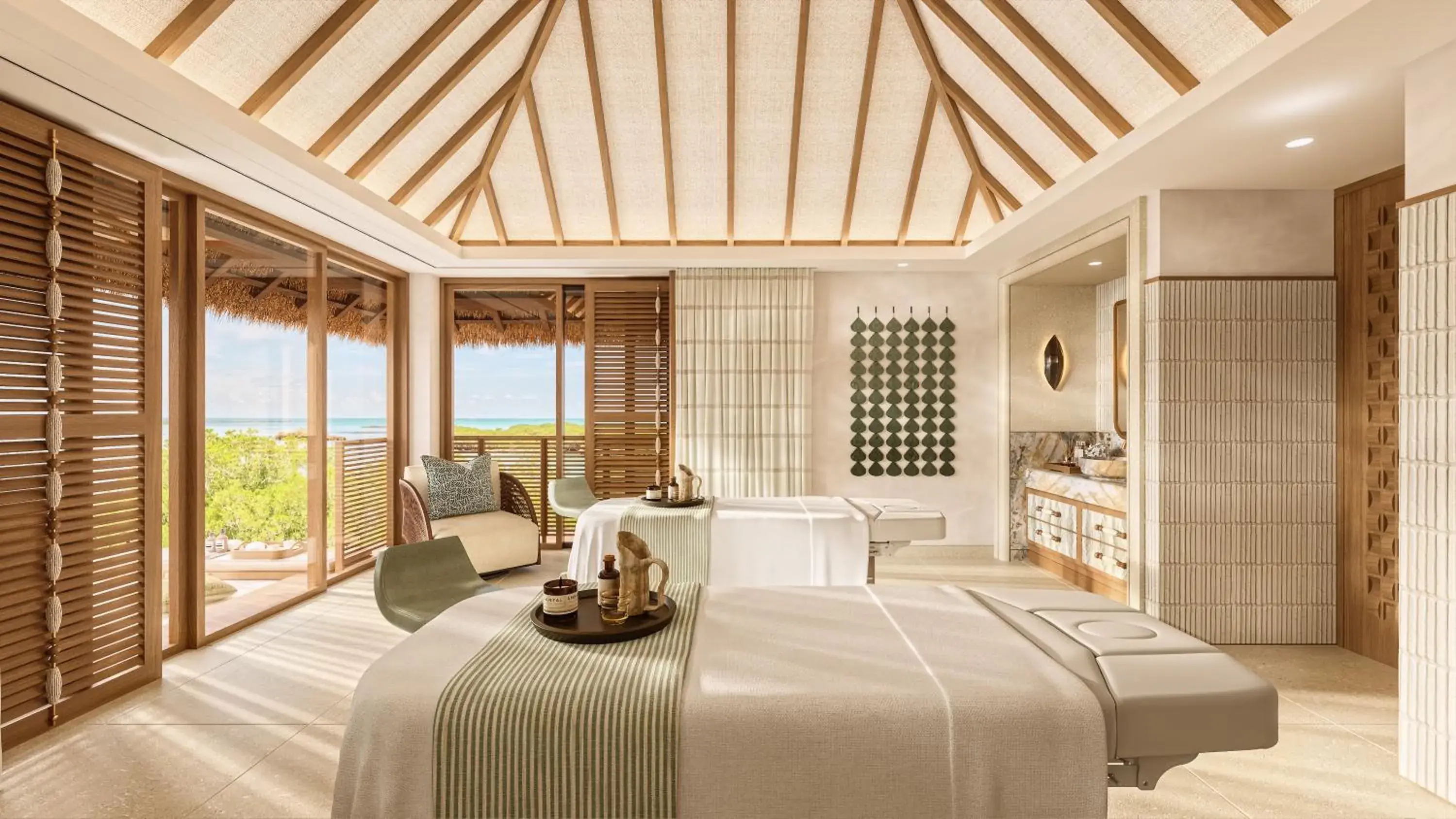 Spa and wellness centre/facilities, Bed in Four Seasons Resort Mauritius at Anahita Spa and wellness centre/facilities, Bed in Four Seasons Resort Mauritius at Anahita
