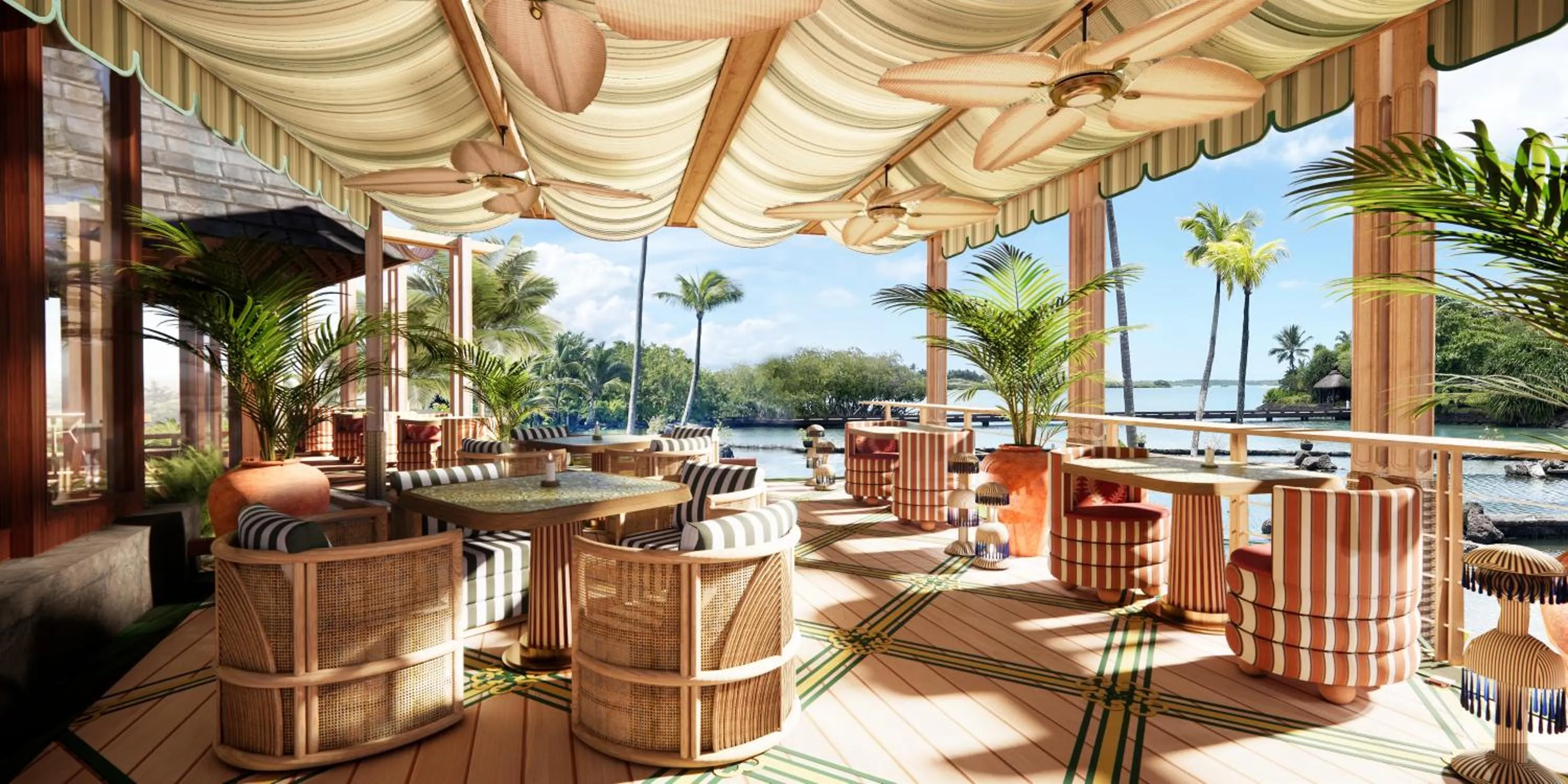 Restaurant/places to eat in Four Seasons Resort Mauritius at Anahita