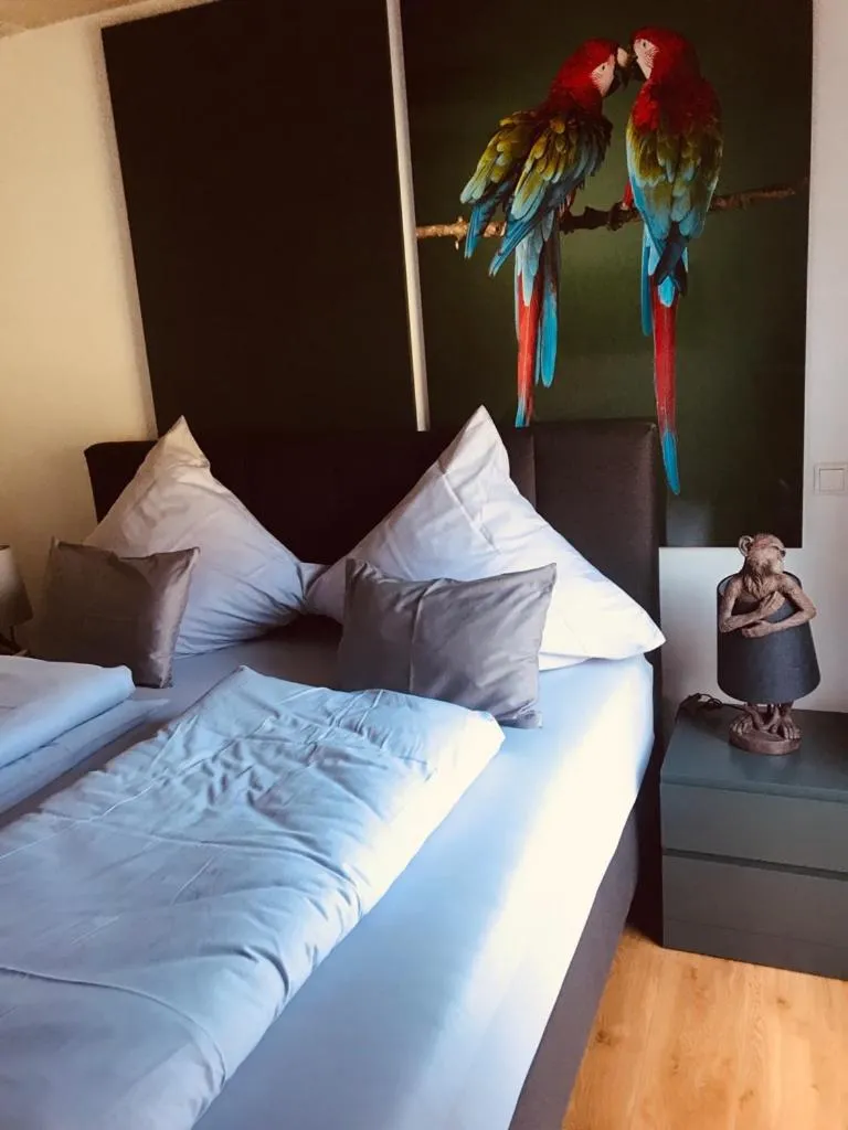 Bed in IchZeit Aparthotel