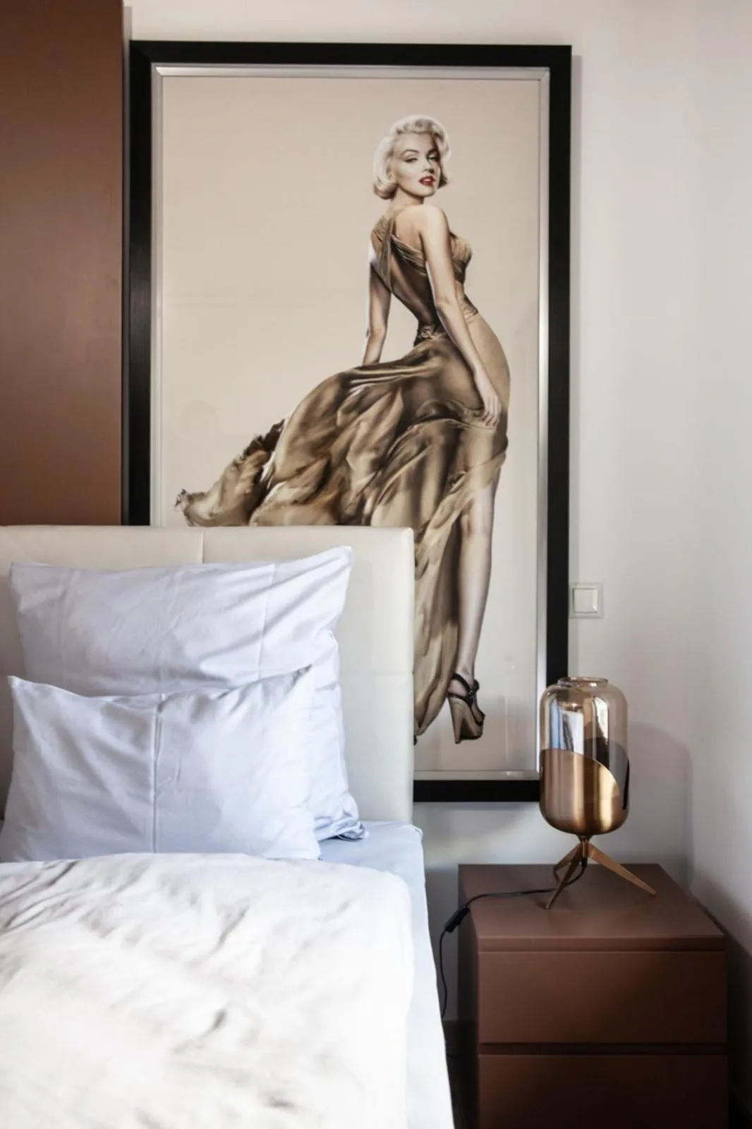 Bed in IchZeit Aparthotel