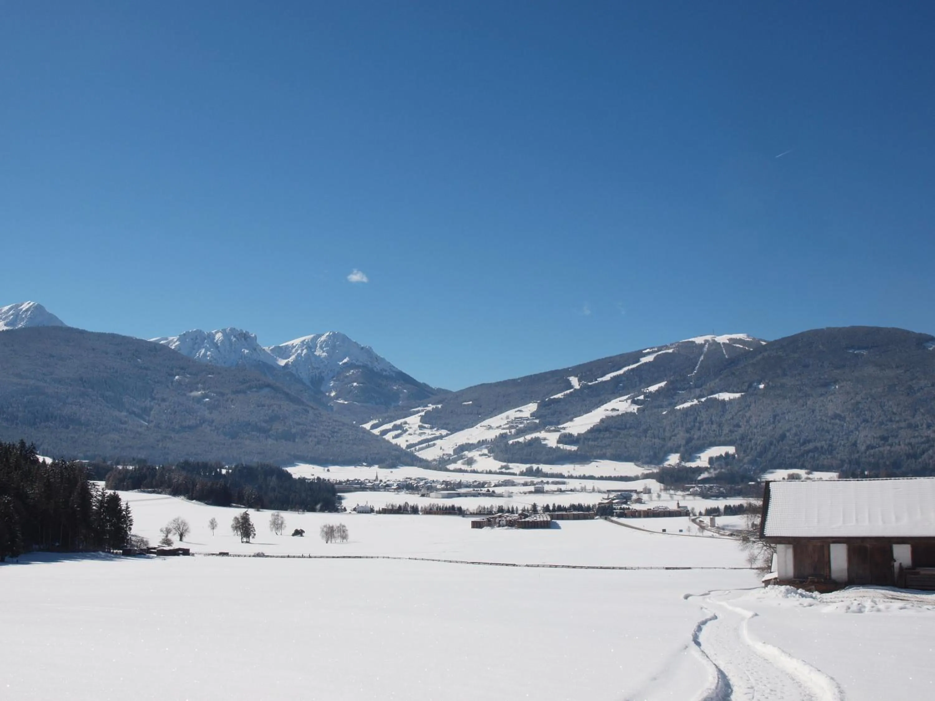 Natural landscape in Sporthotel Rasen