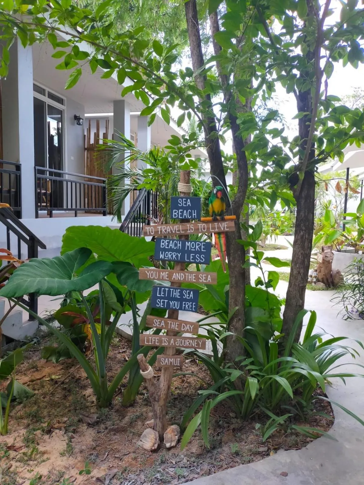 Garden in Pico Samui