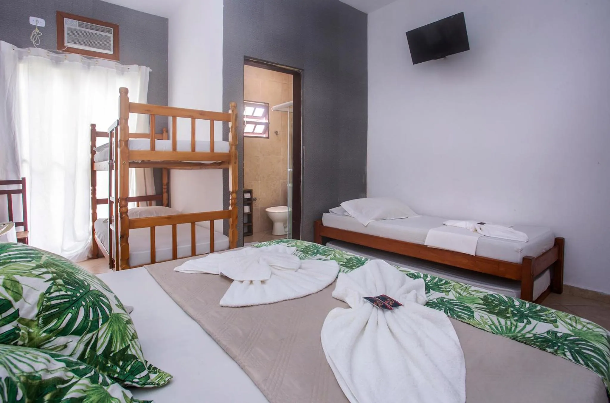 Bedroom, Bed in Pousada Castelinho