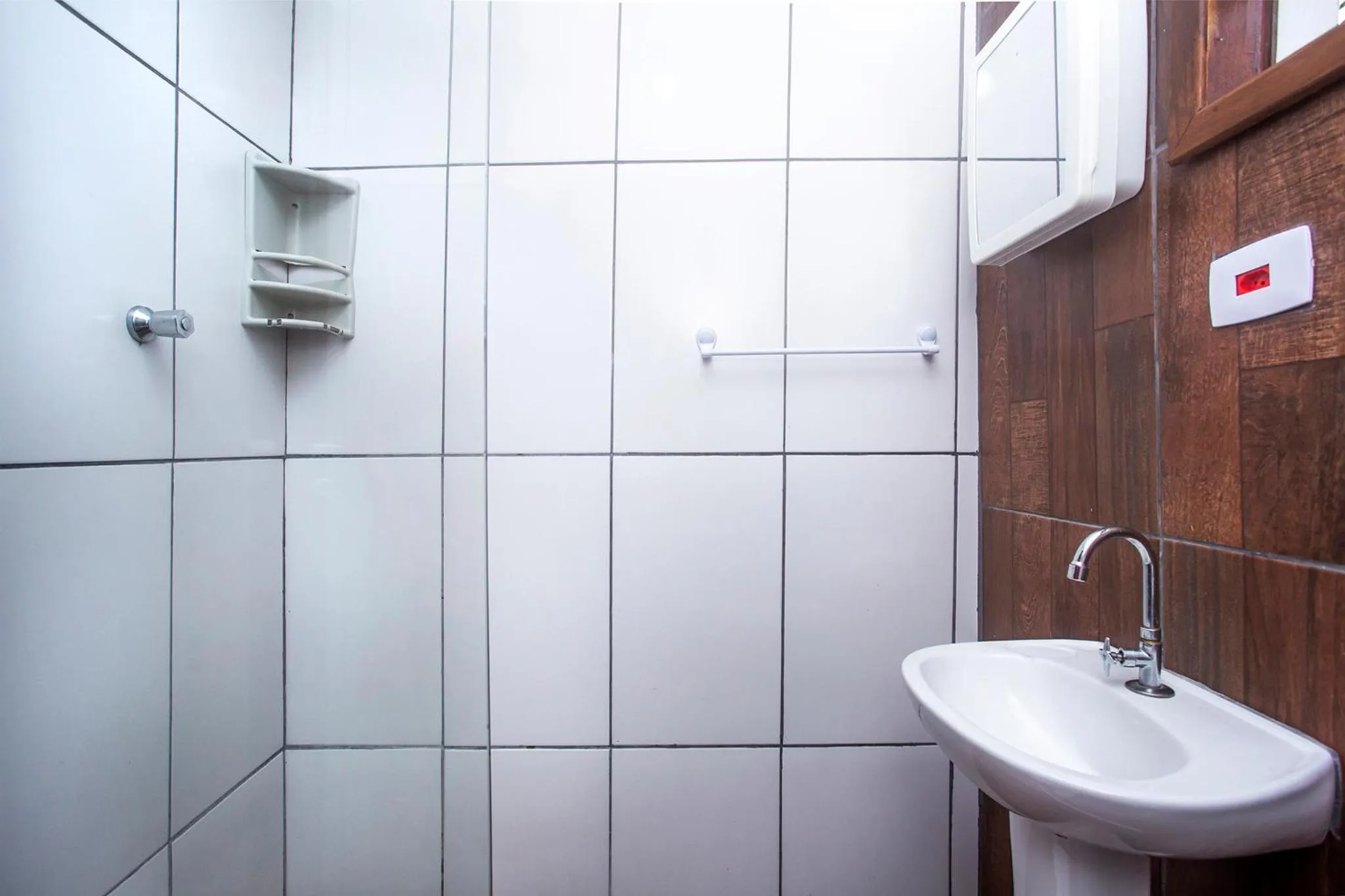 Bathroom in Pousada Castelinho