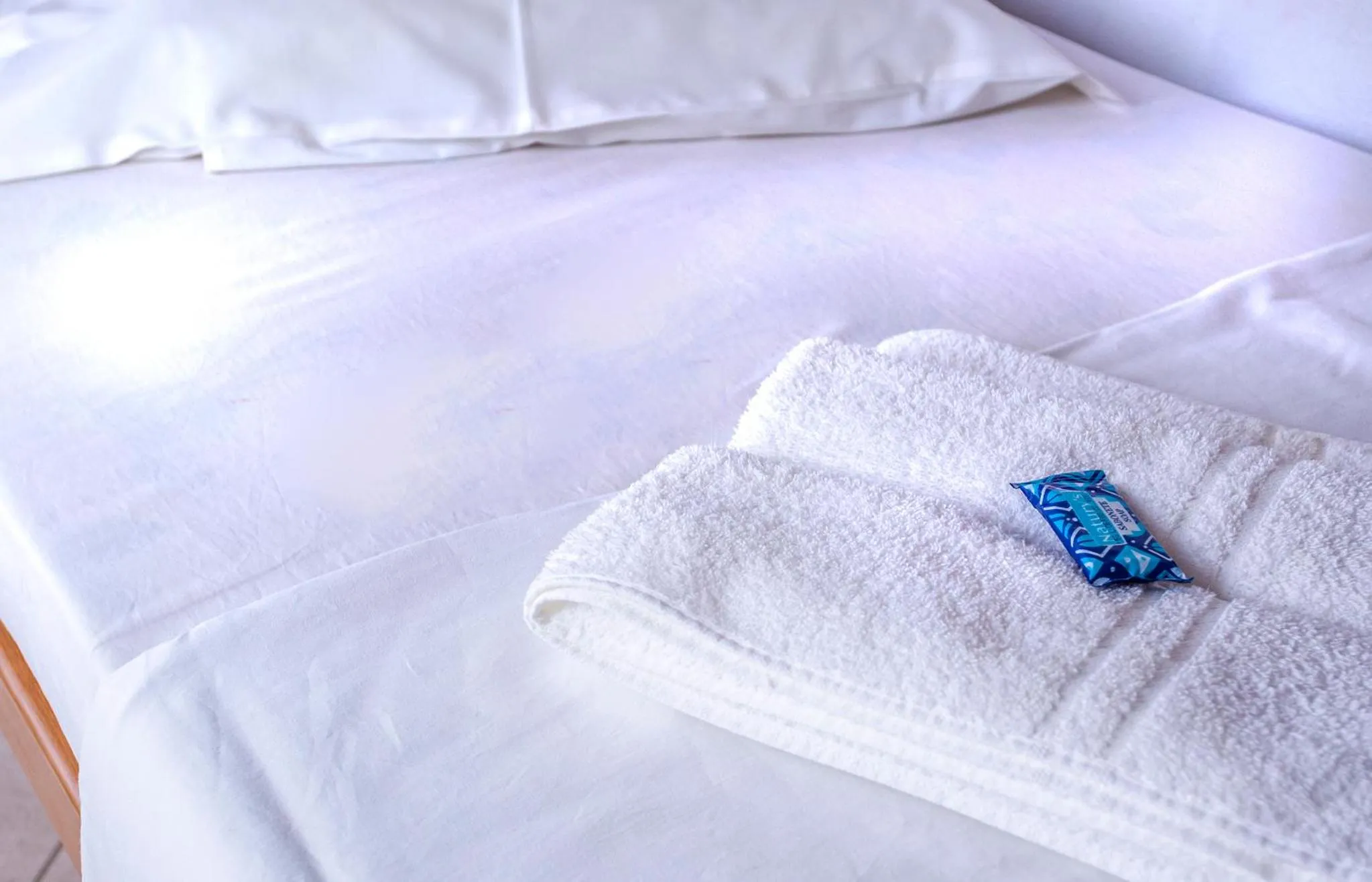 Bed in Pousada Castelinho