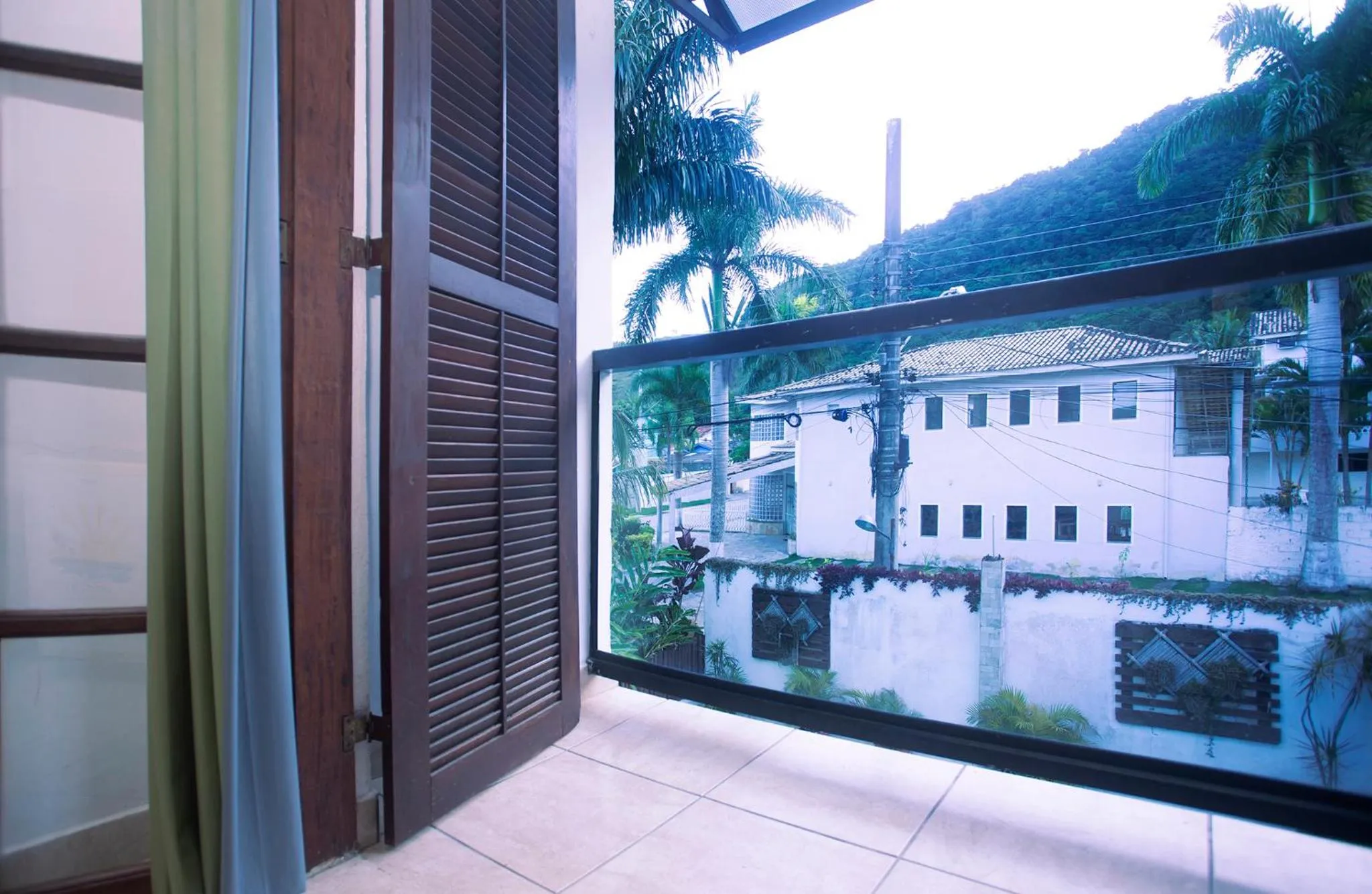 Balcony/Terrace in Pousada Castelinho