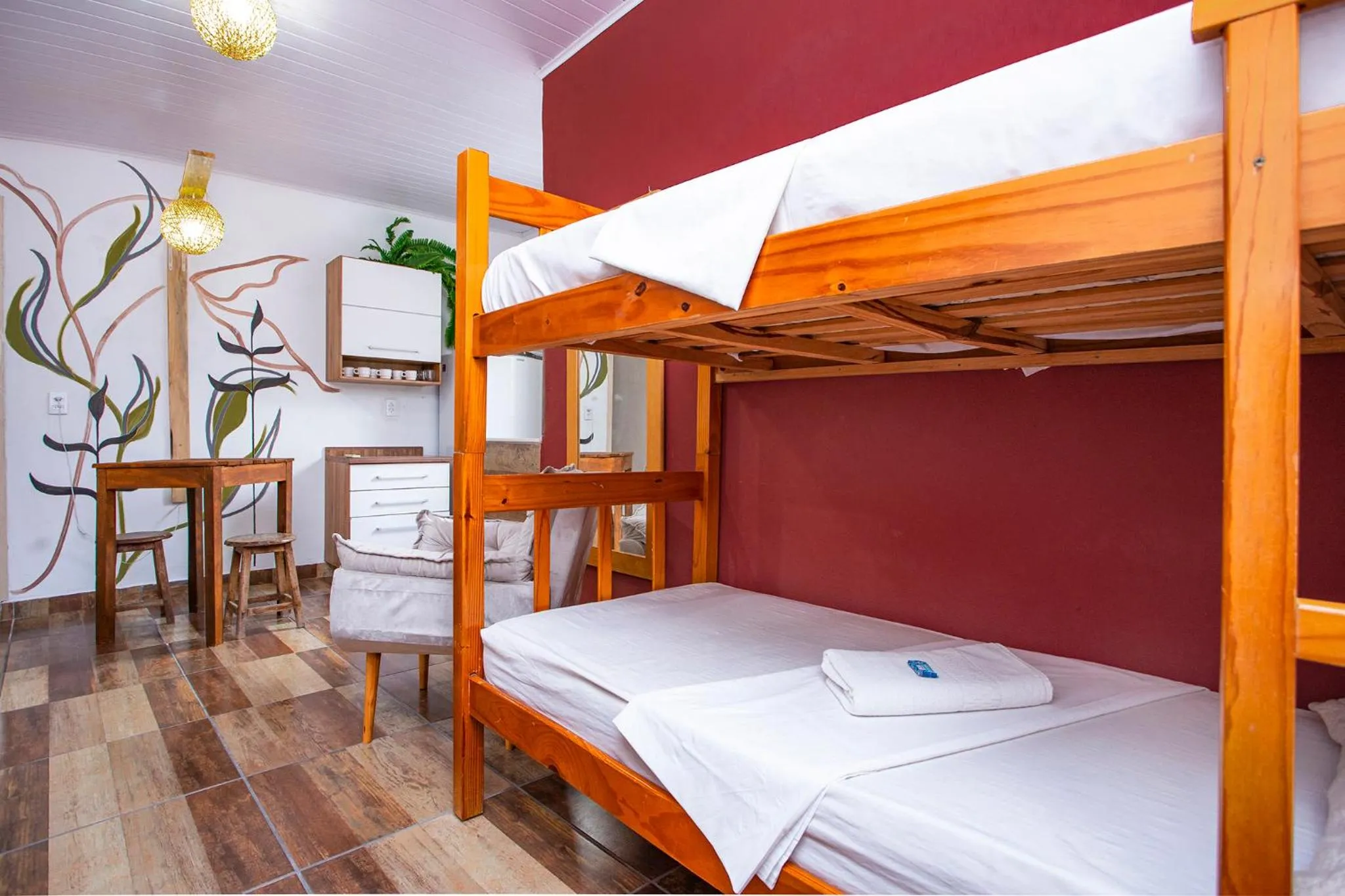 Bedroom, Bed in Pousada Castelinho