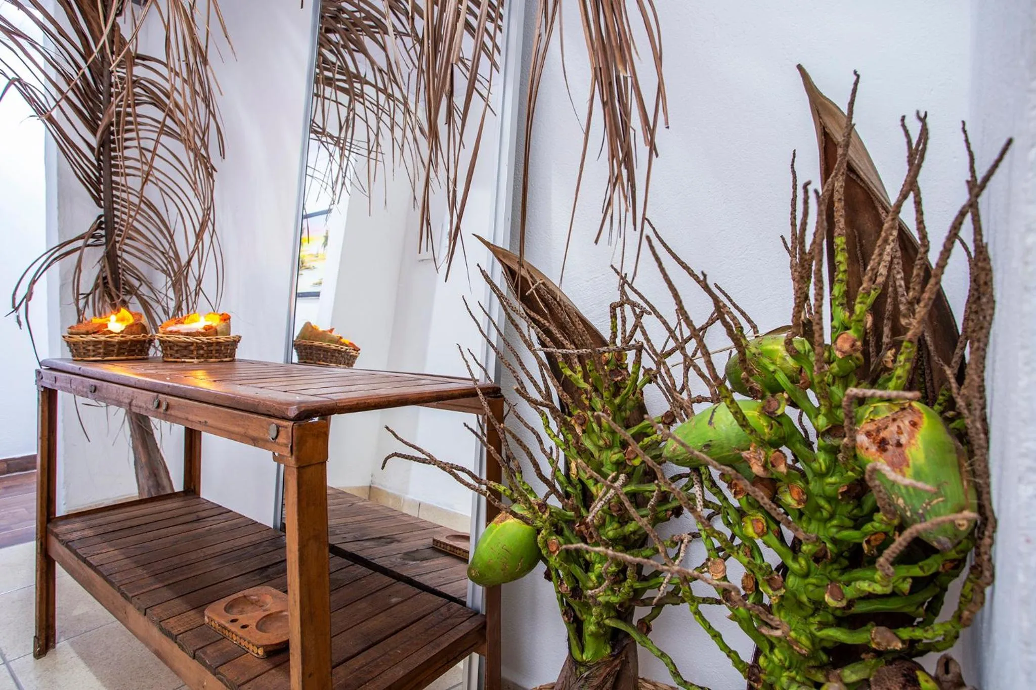 Decorative detail in Pousada Castelinho