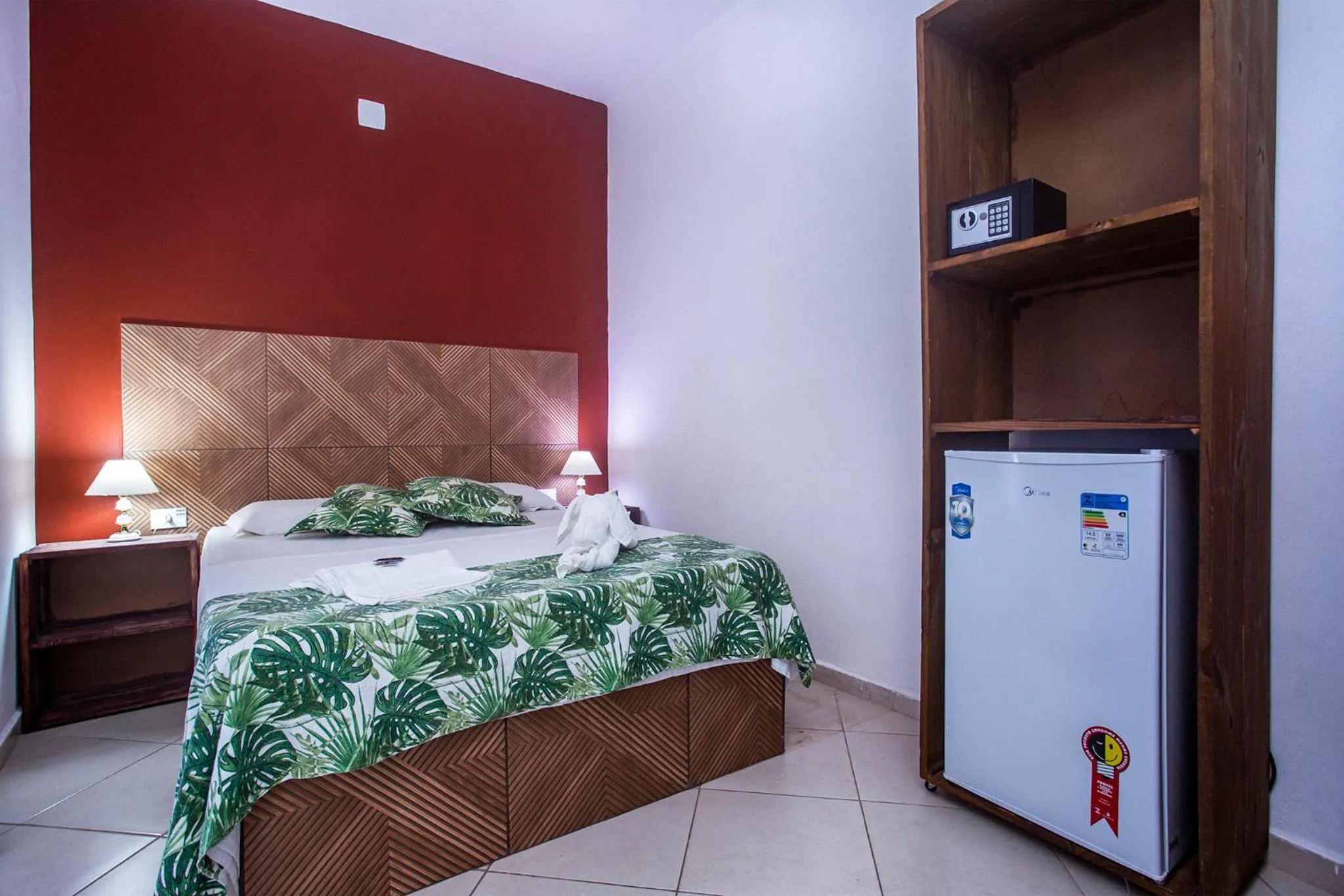 Bedroom, Bed in Pousada Castelinho