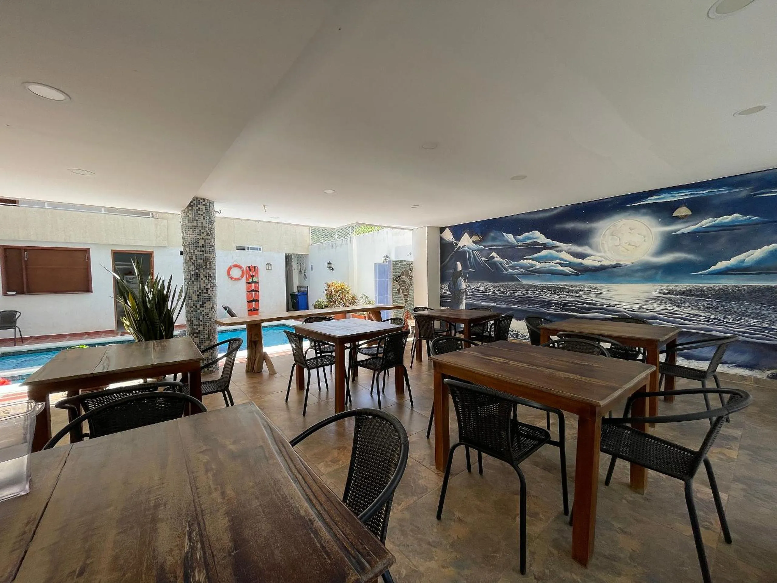 TV and multimedia in Casa Luna Hotel