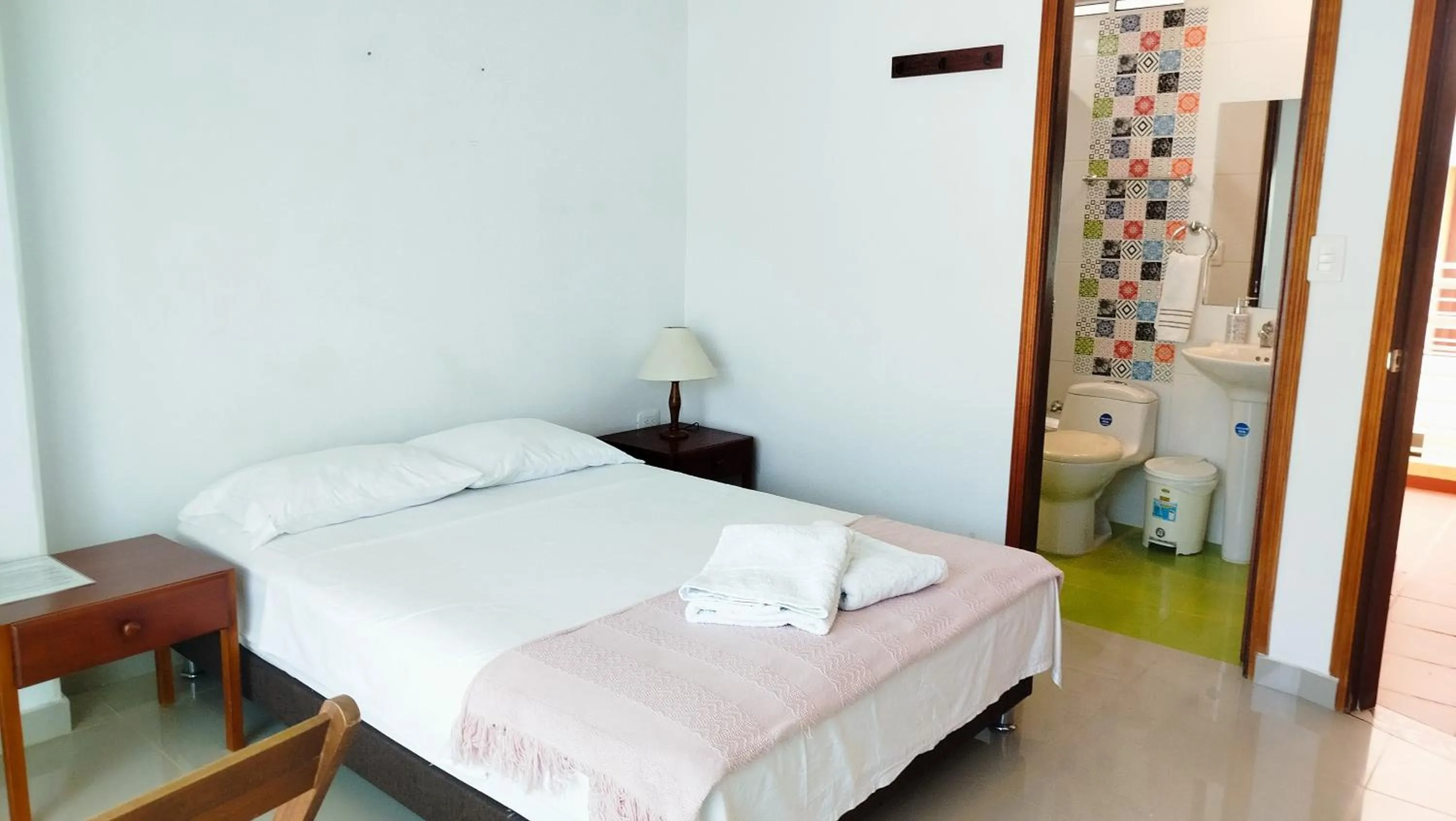 Bed in Casa Luna Hotel