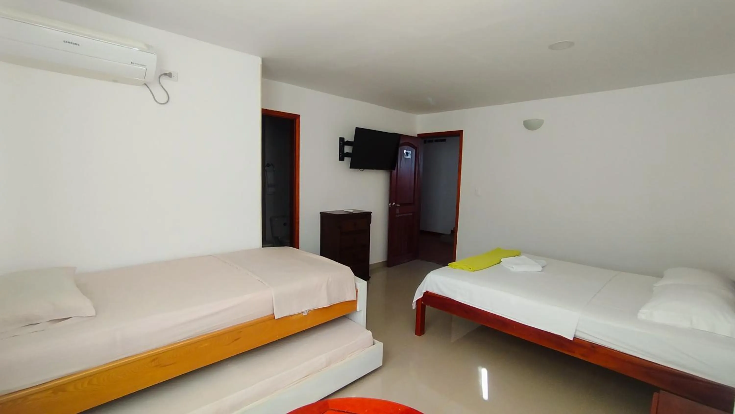 Bed in Casa Luna Hotel