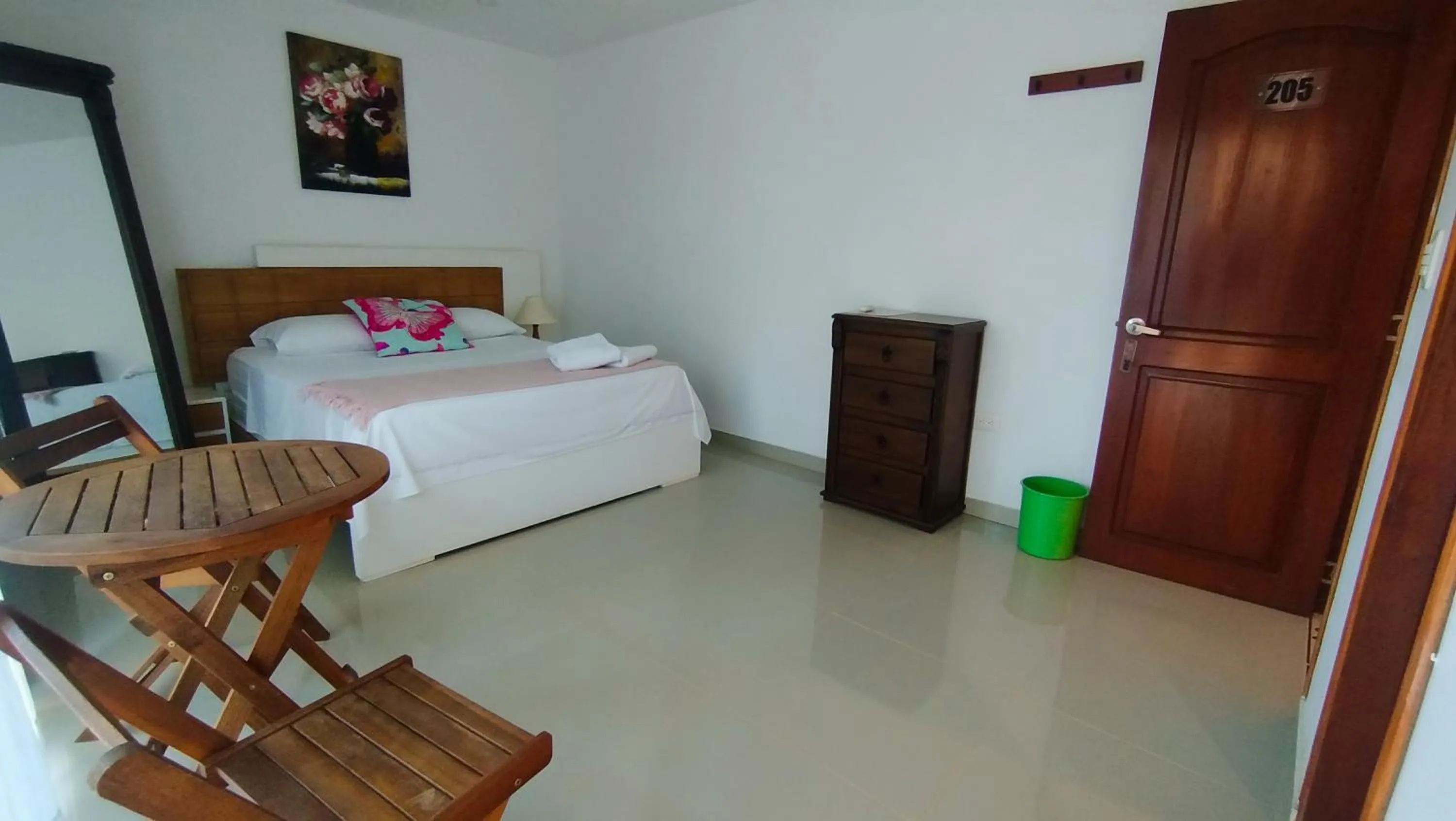 Bed in Casa Luna Hotel