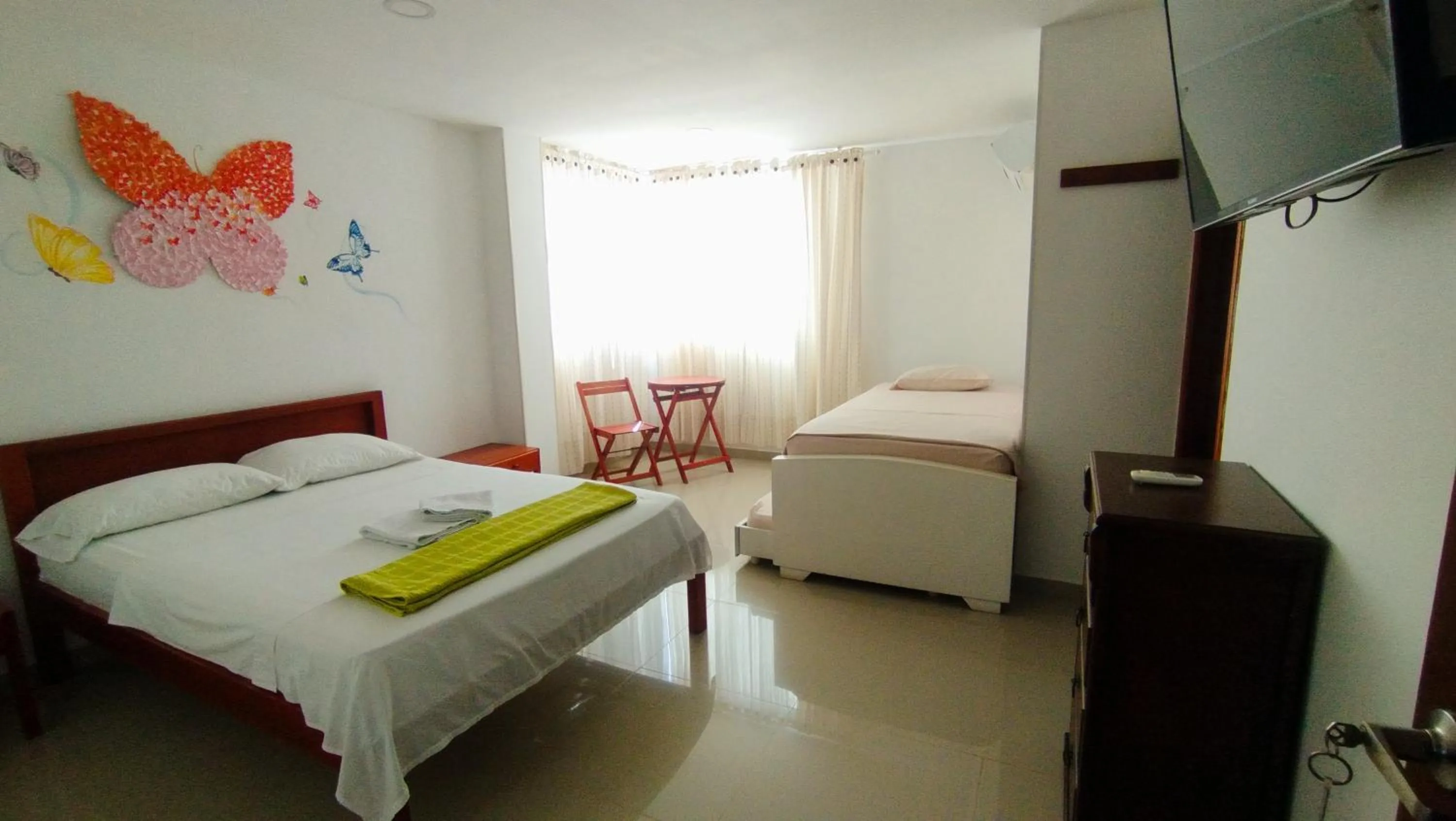 Bed in Casa Luna Hotel