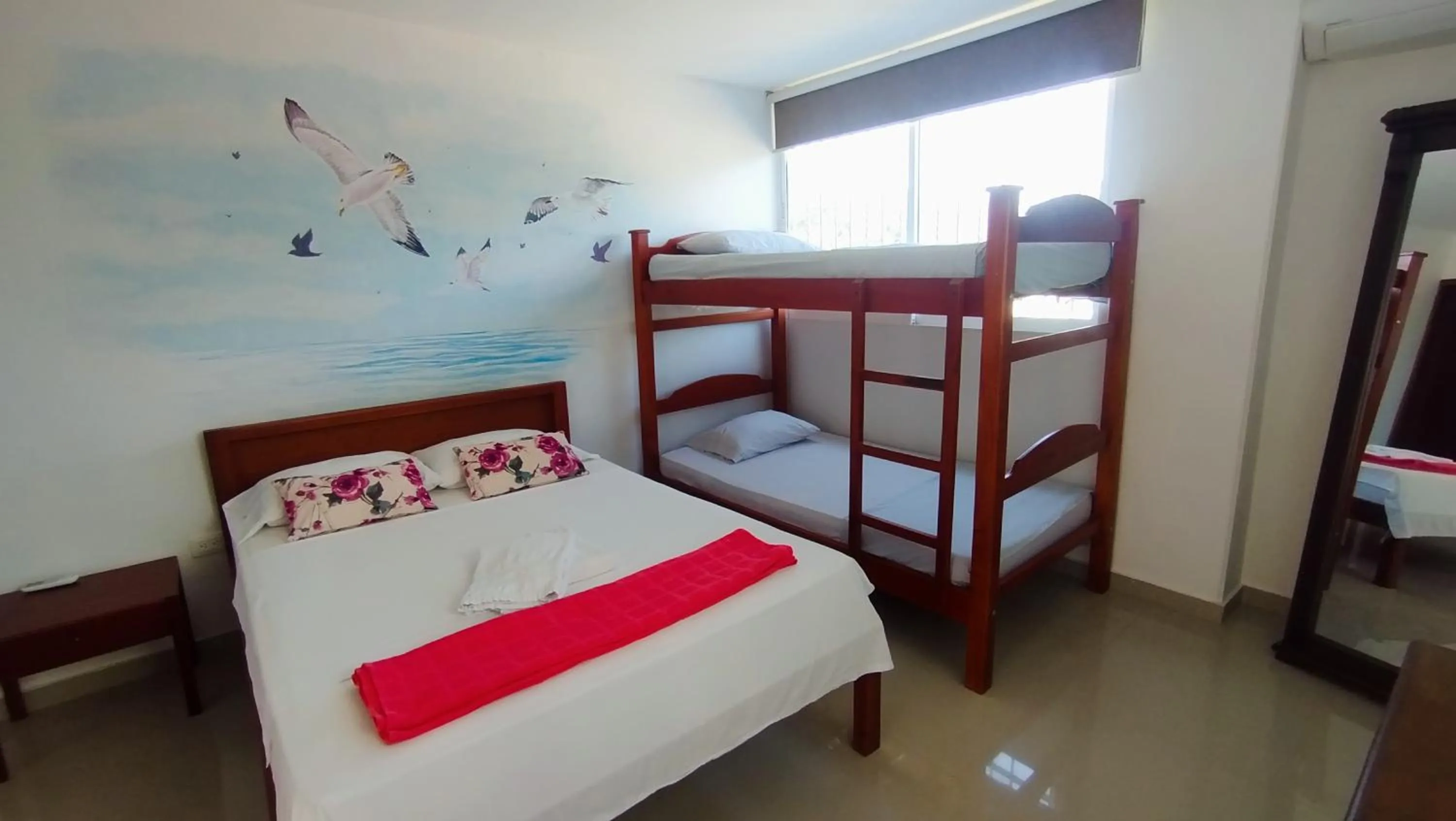 Bed in Casa Luna Hotel