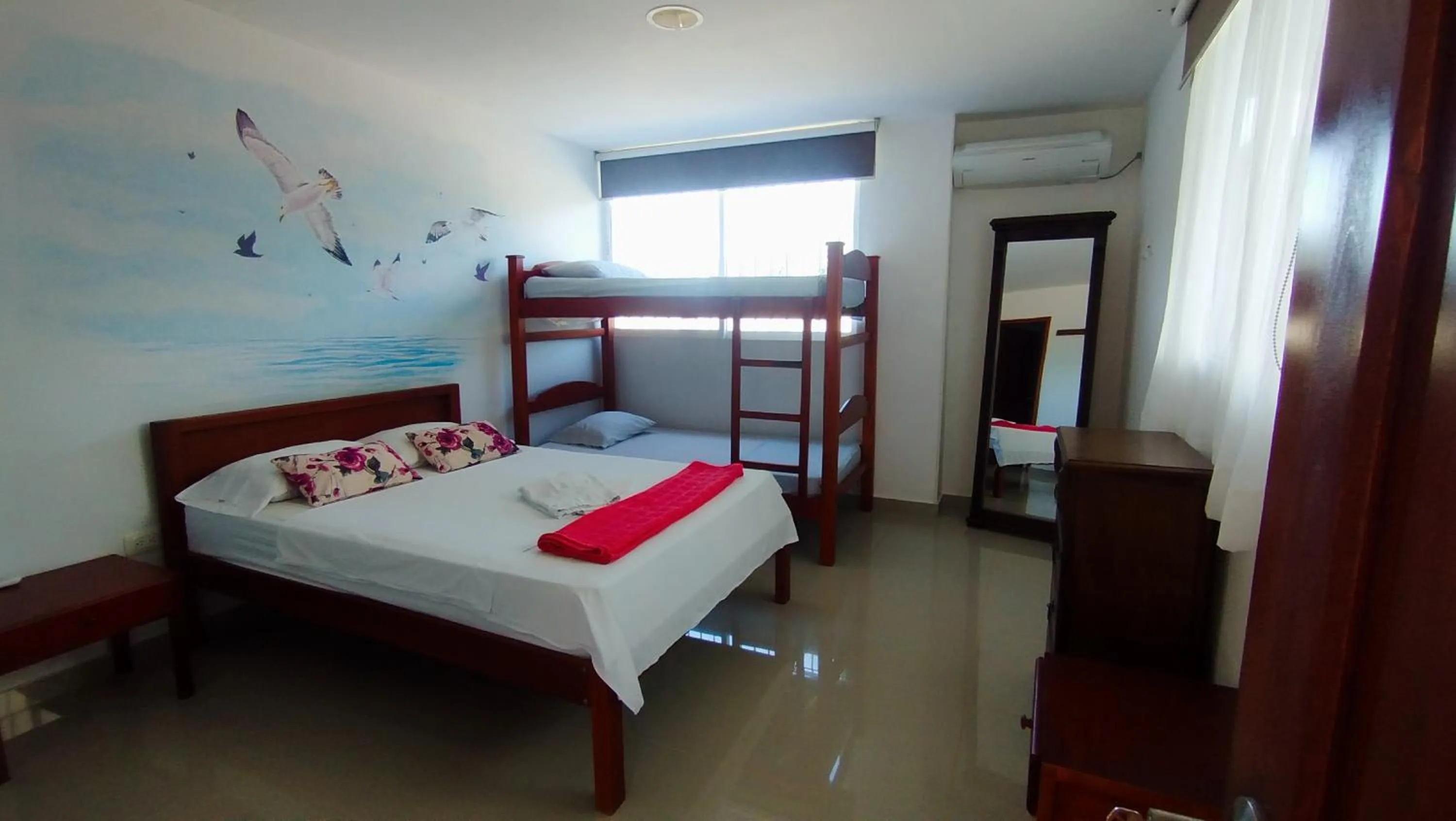 Bed in Casa Luna Hotel