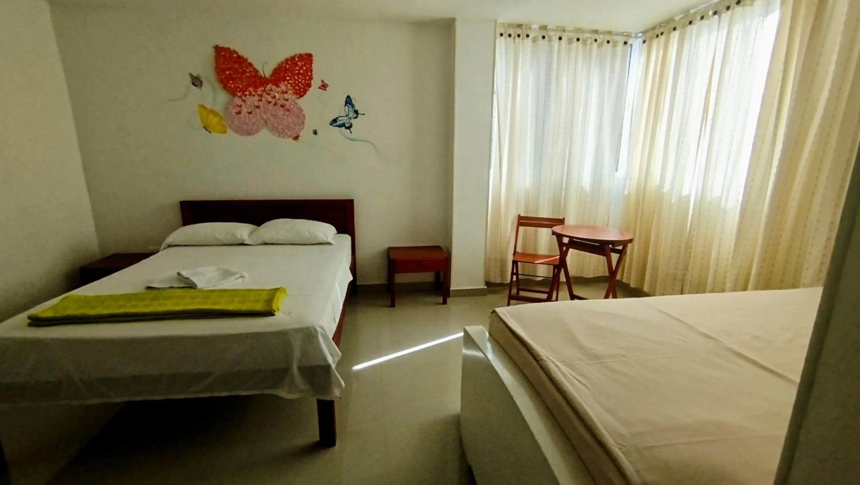 Bed in Casa Luna Hotel