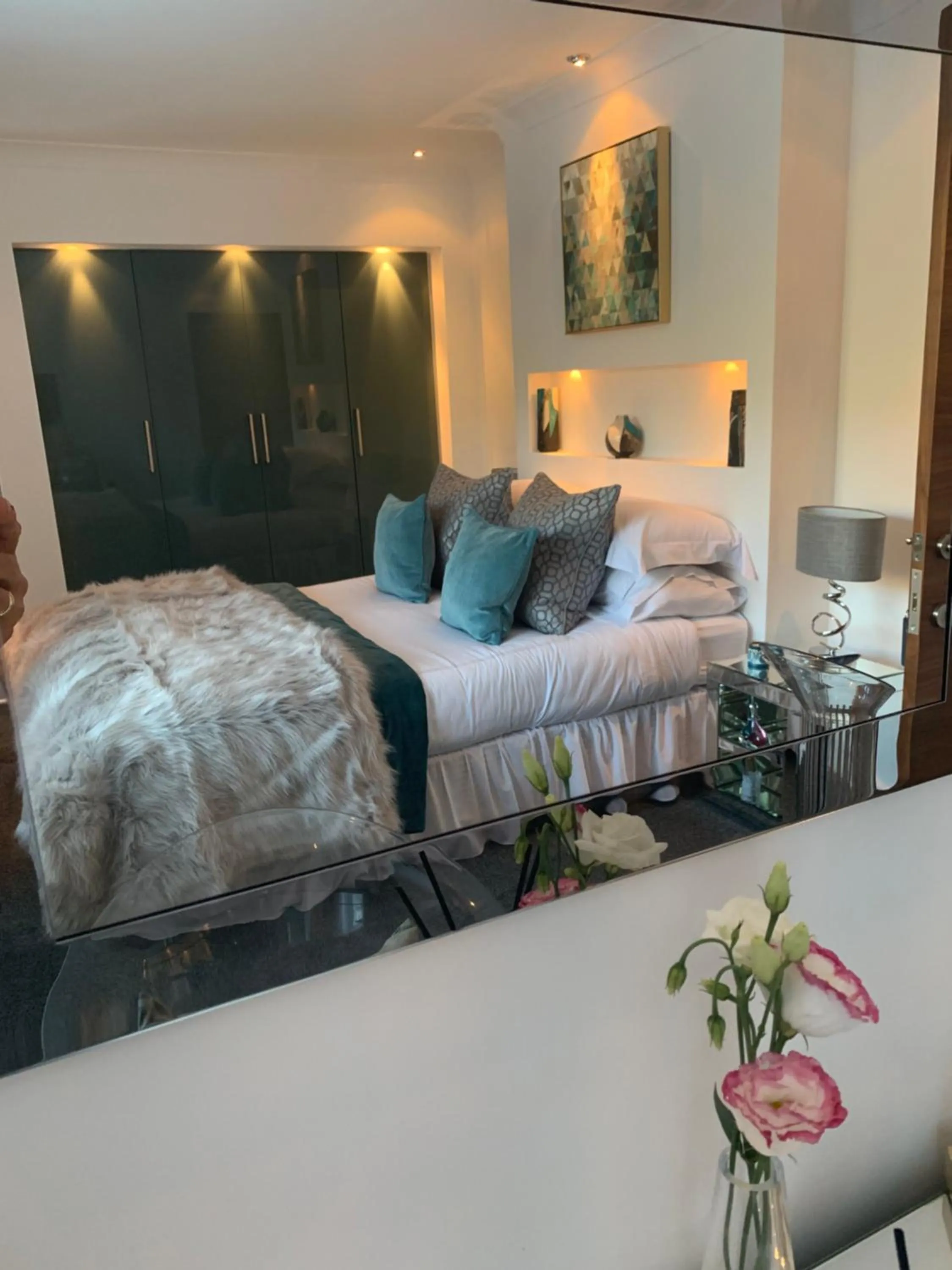 Bed in Invercreran Lodge Luxury Bed & Breakfast