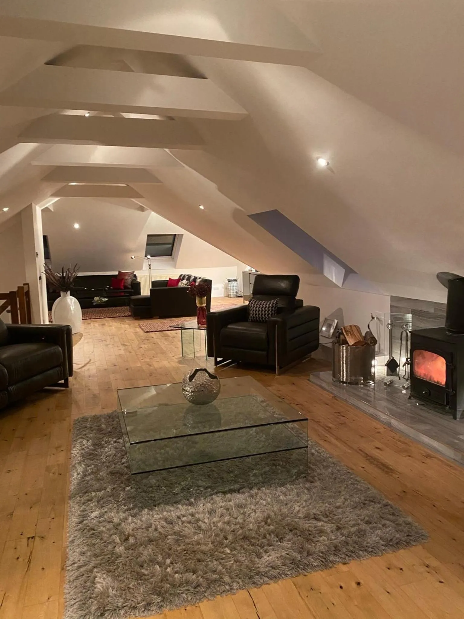 Seating area in Invercreran Lodge Luxury Bed & Breakfast