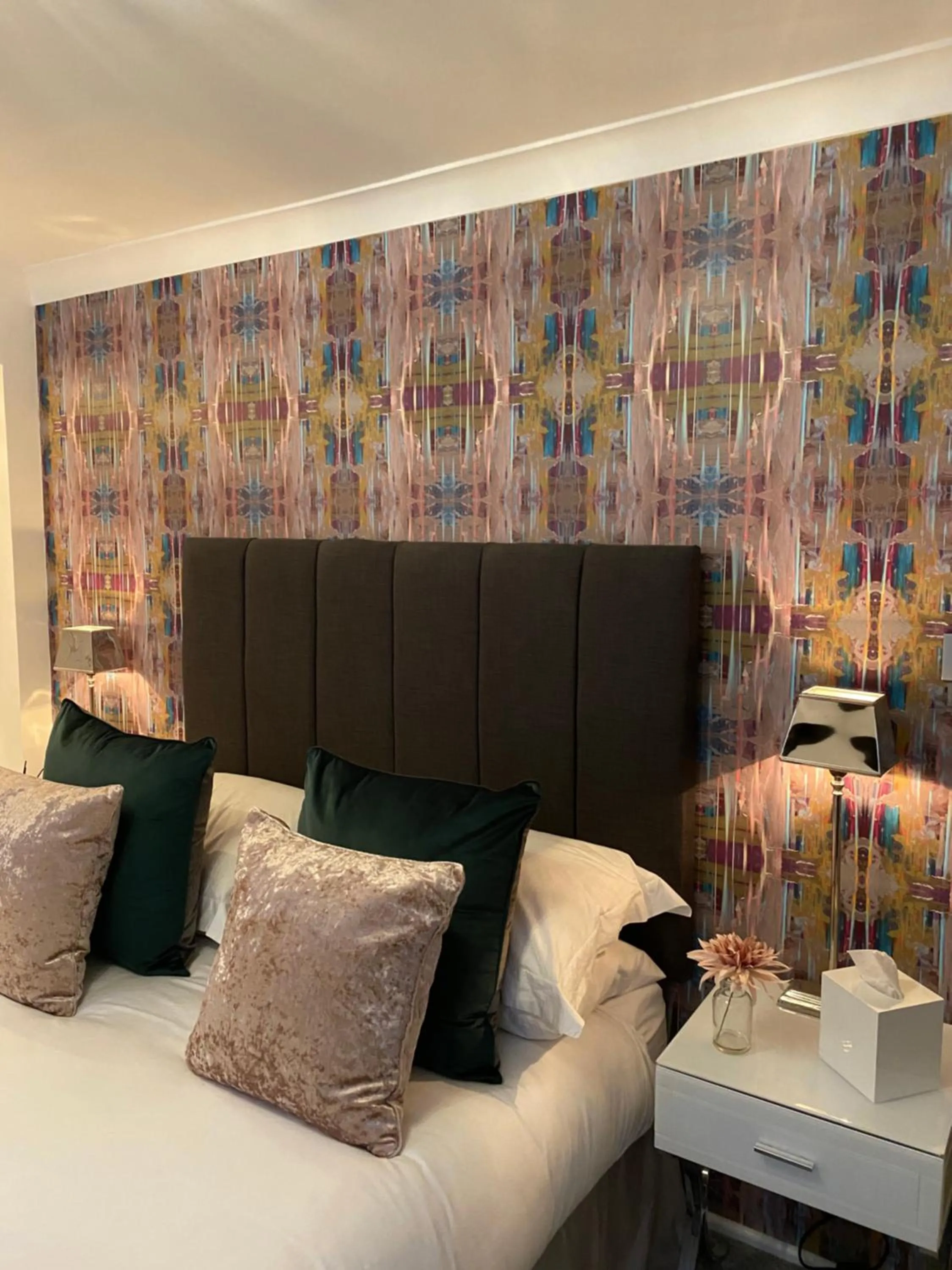 Bed in Invercreran Lodge Luxury Bed & Breakfast