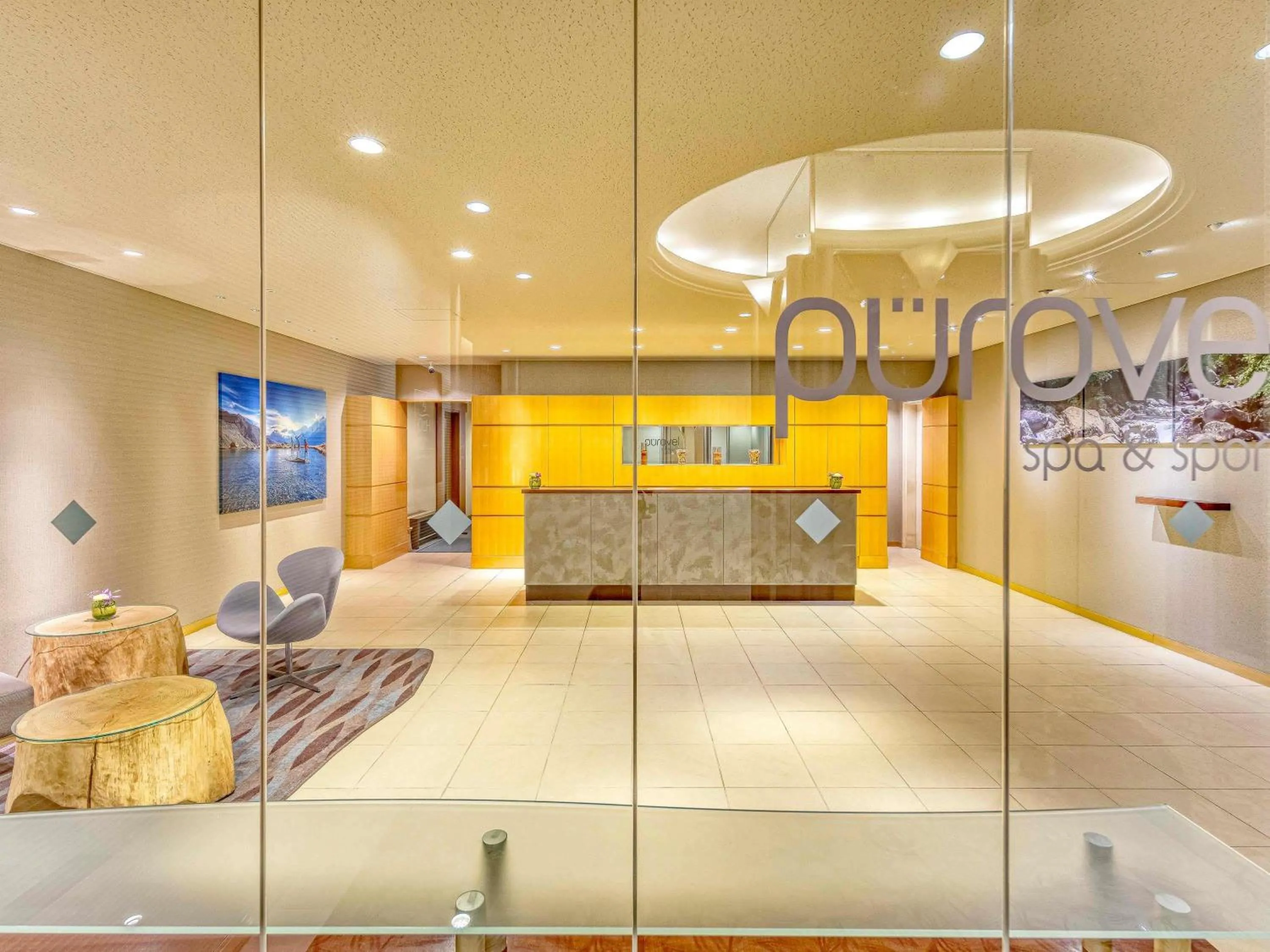 Pool view in Swissotel Nankai Osaka