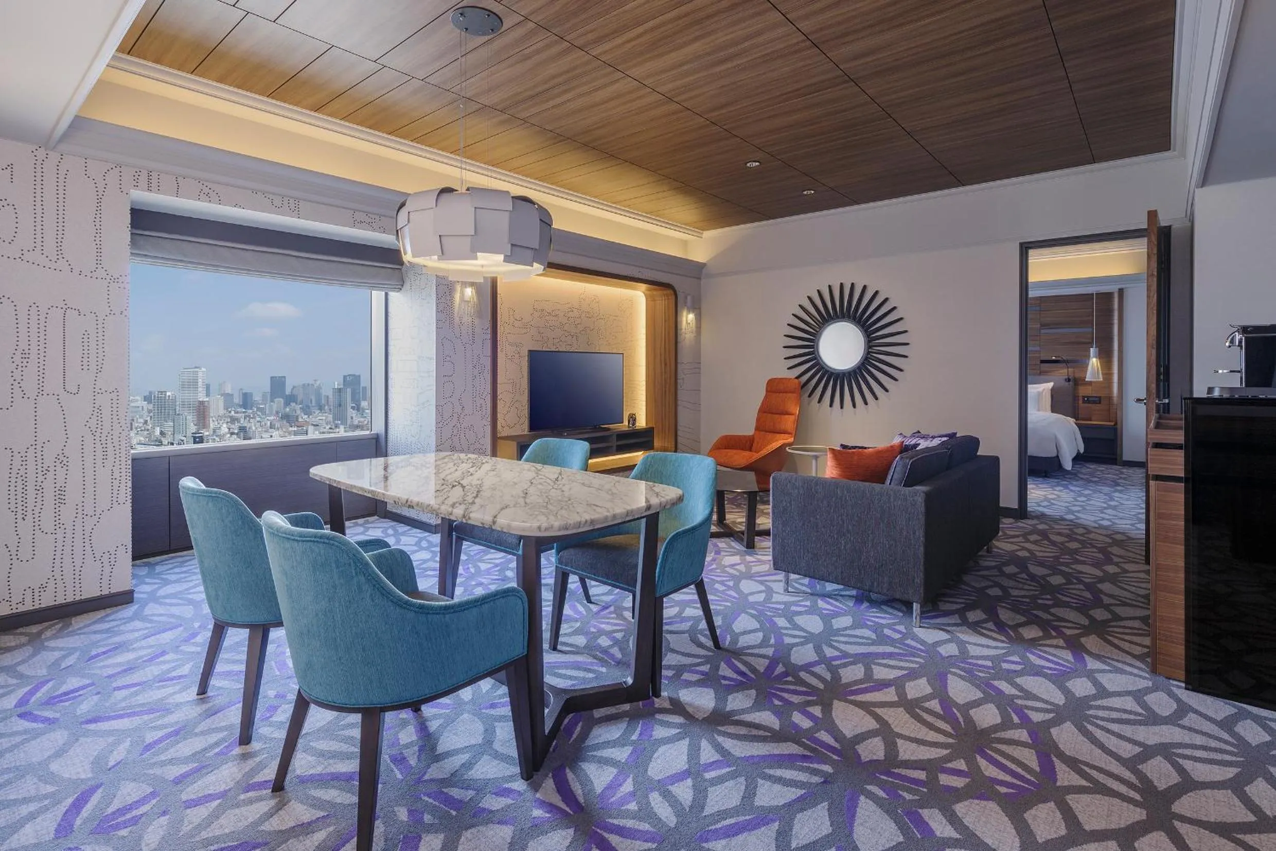 Photo of the whole room in Swissotel Nankai Osaka