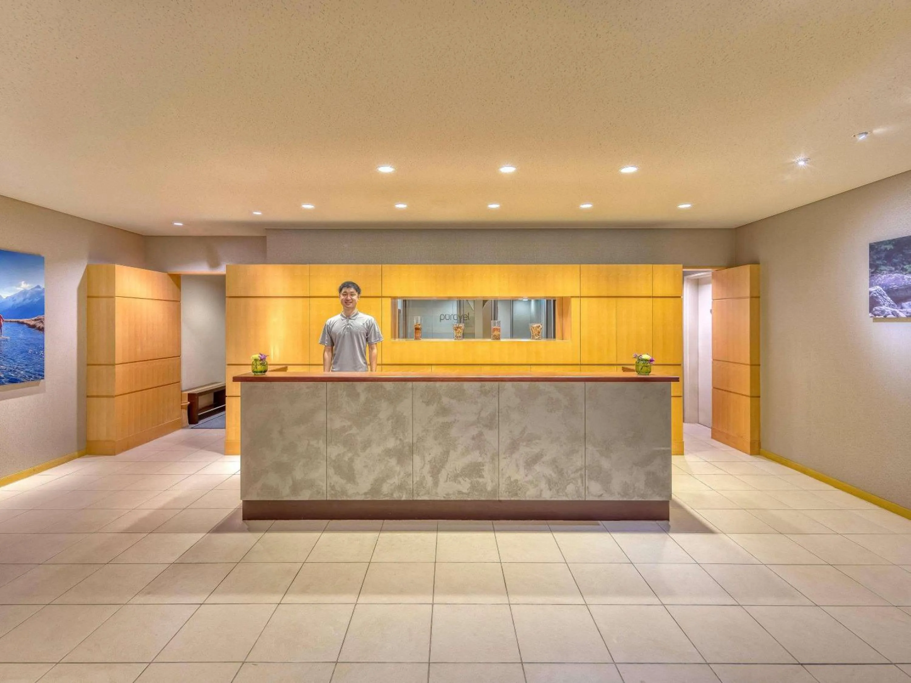 Pool view in Swissotel Nankai Osaka