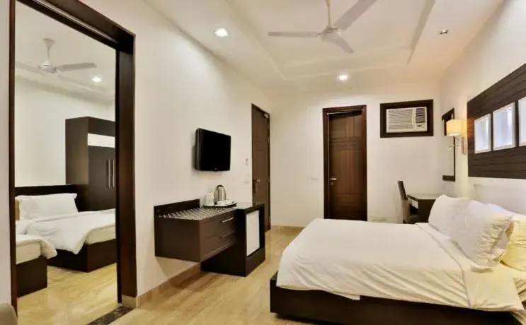 Bed in Hotel D'PRESIDENTE Bed in Hotel D'PRESIDENTE