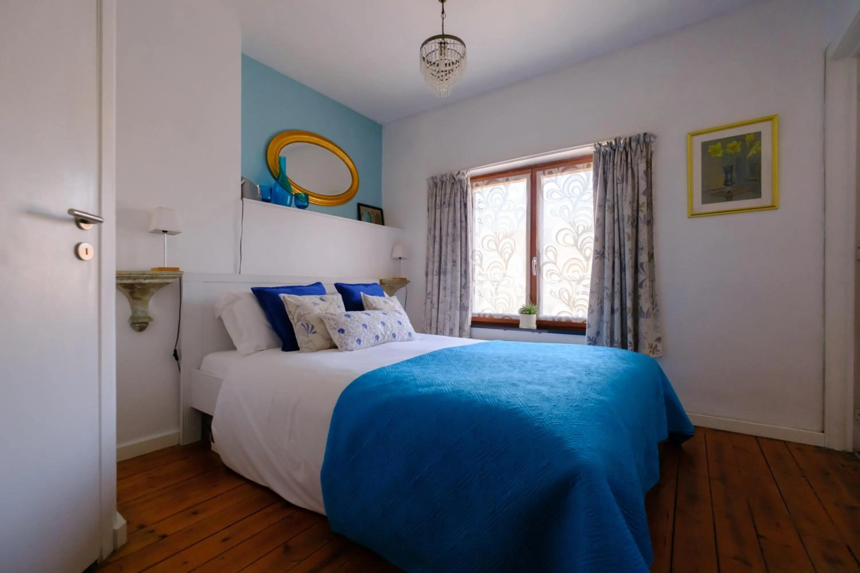 Bed in Collier's BnB