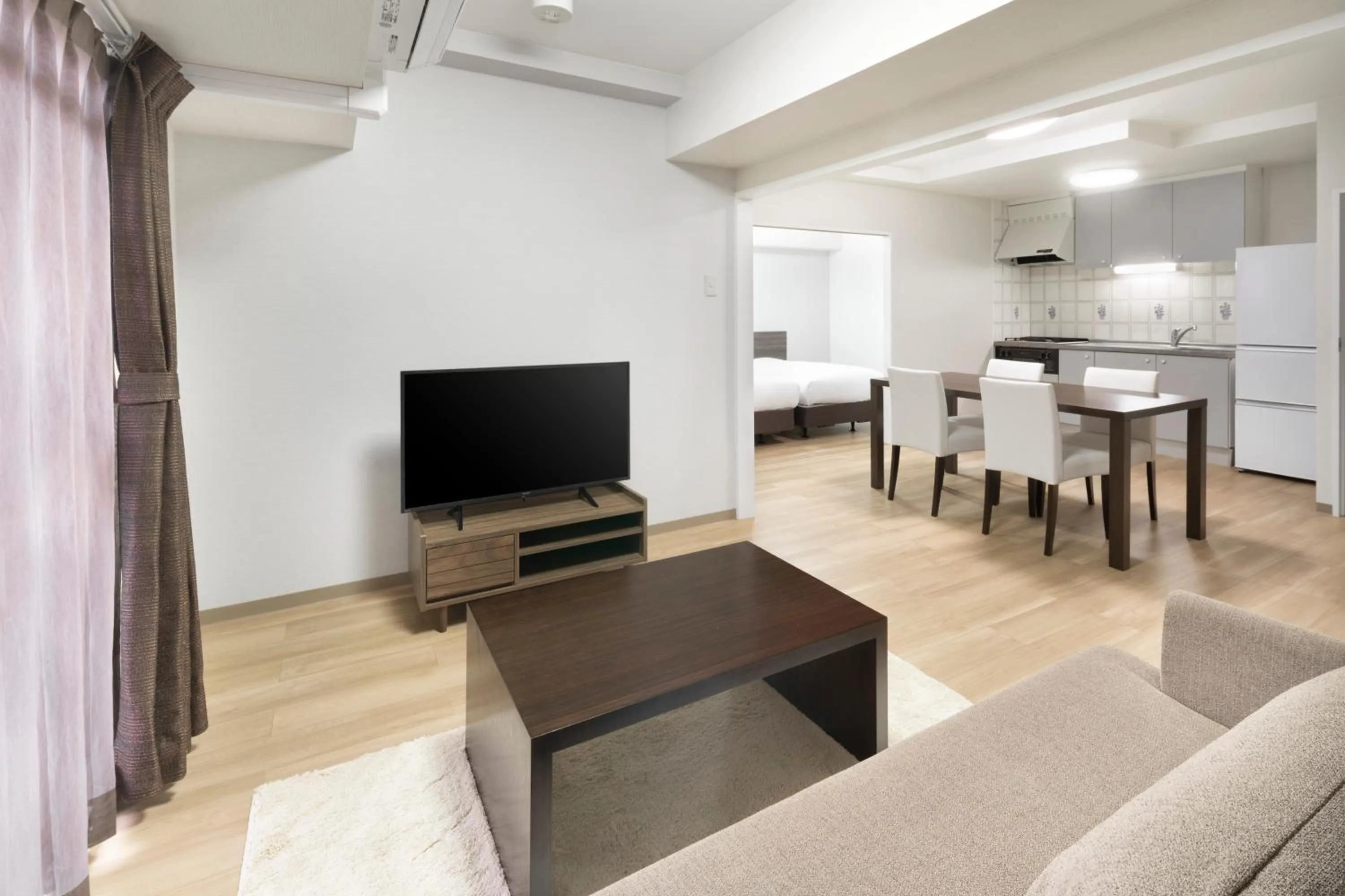 Kitchen or kitchenette in HOTEL MYSTAYS Otemae