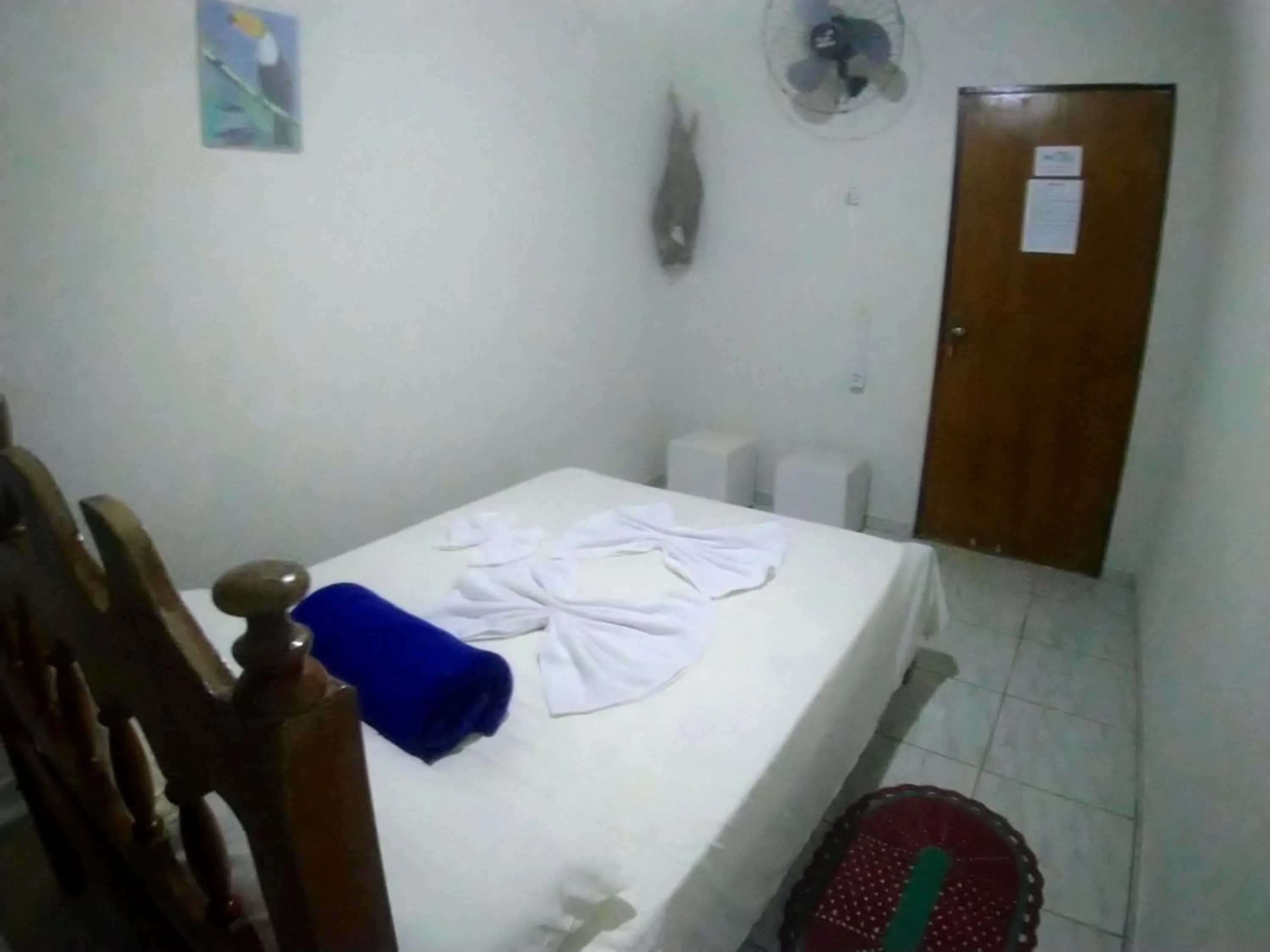Bed in Pousada da Ana