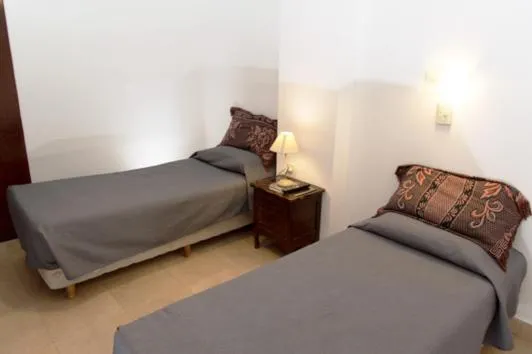 Bed in Hotel Residencial España