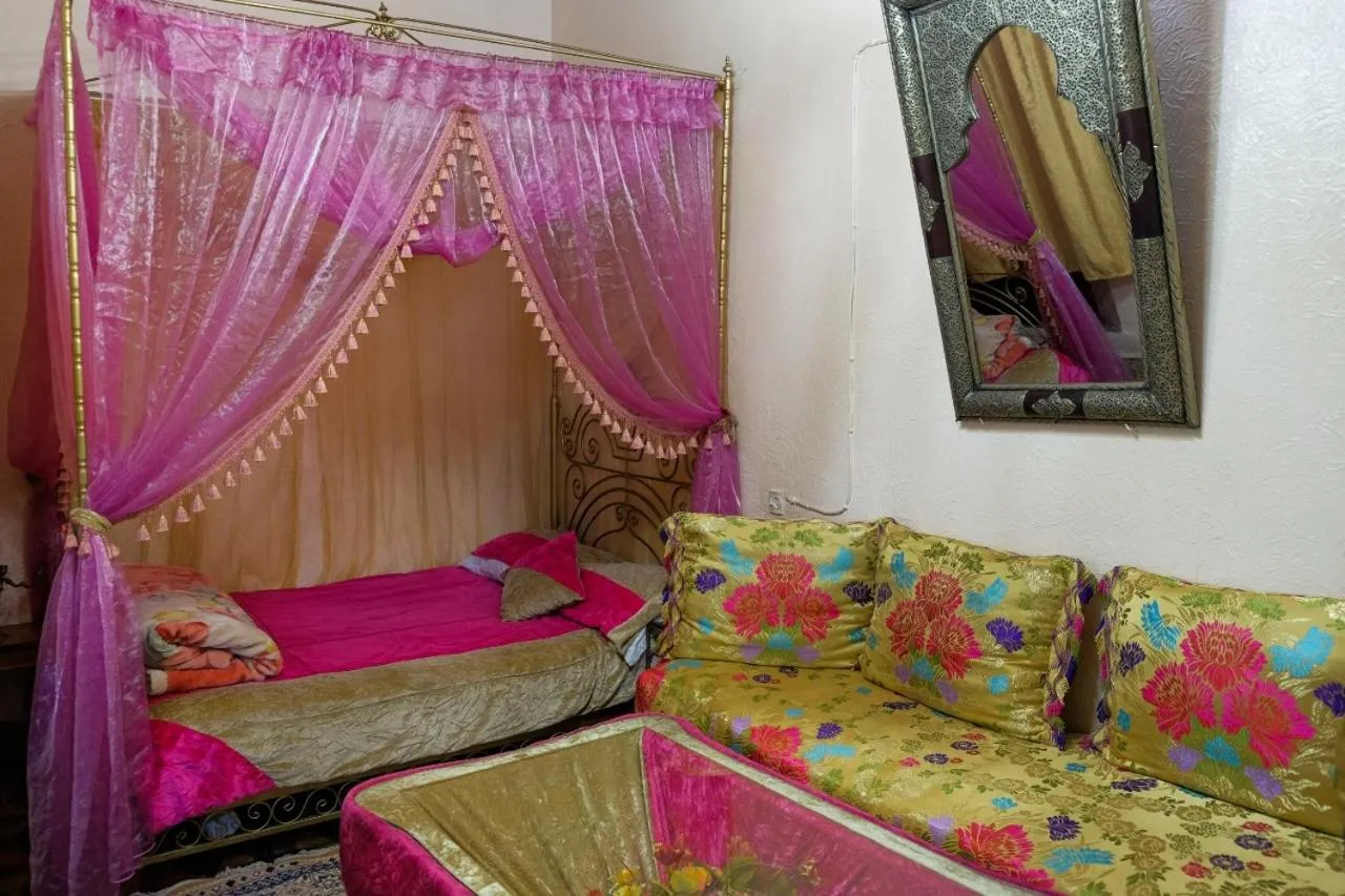 Bed in Dar Lalla Bouchra
