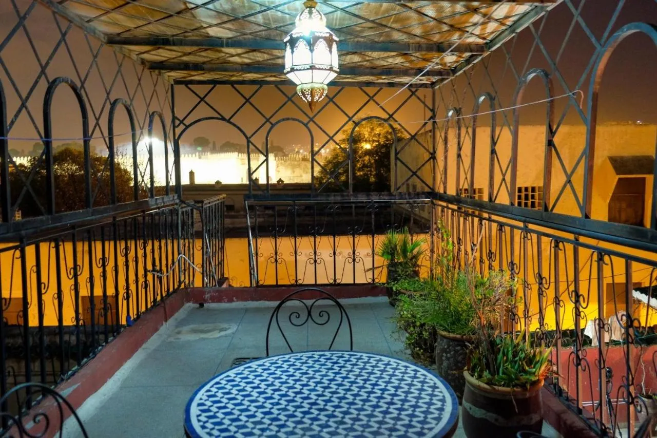 Pool View in Dar Lalla Bouchra