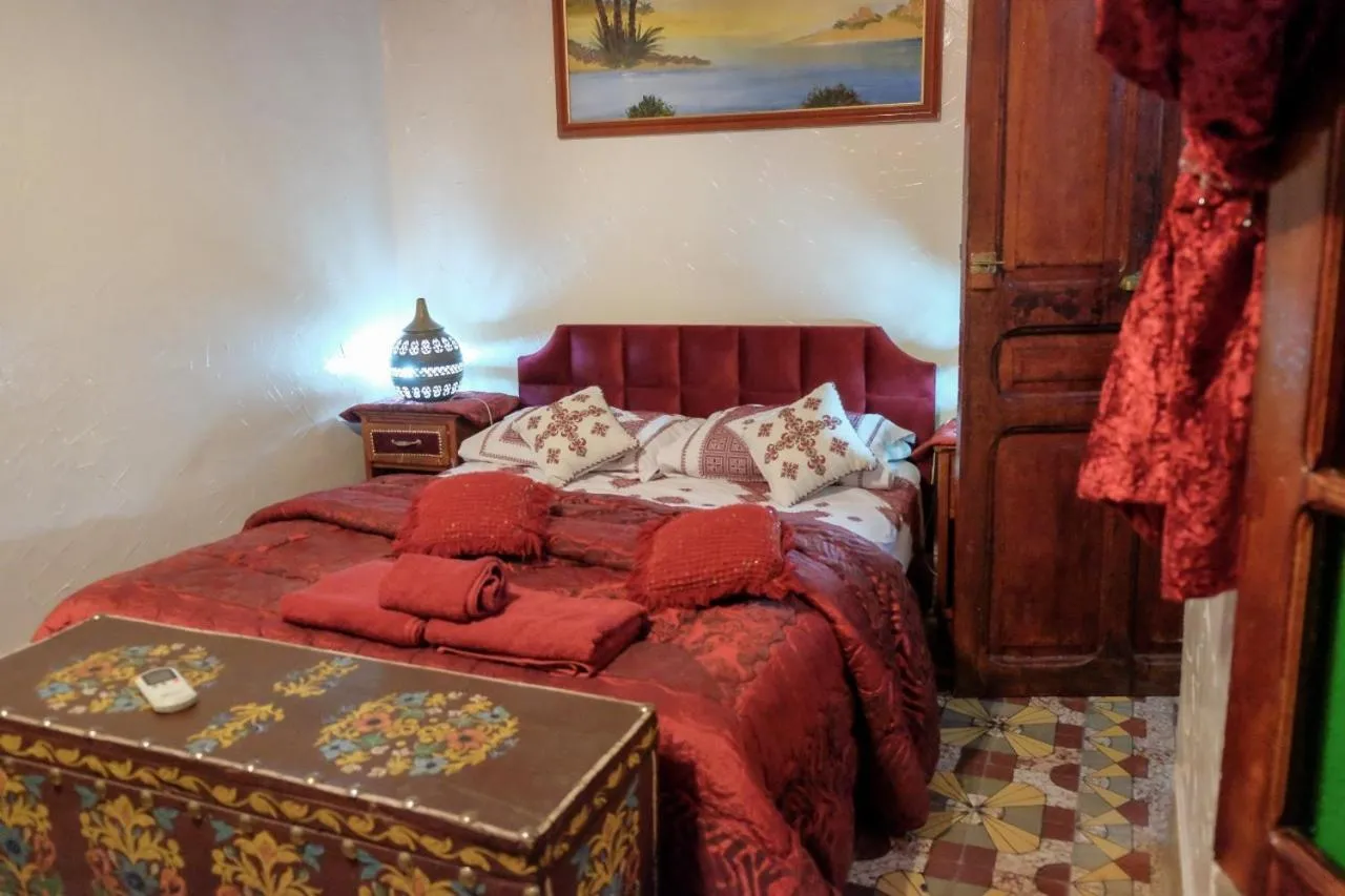 Bed in Dar Lalla Bouchra