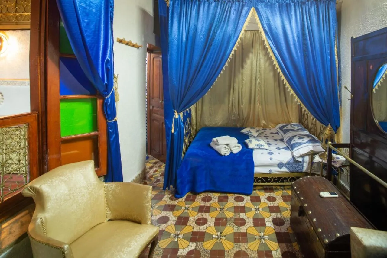 Bed in Dar Lalla Bouchra